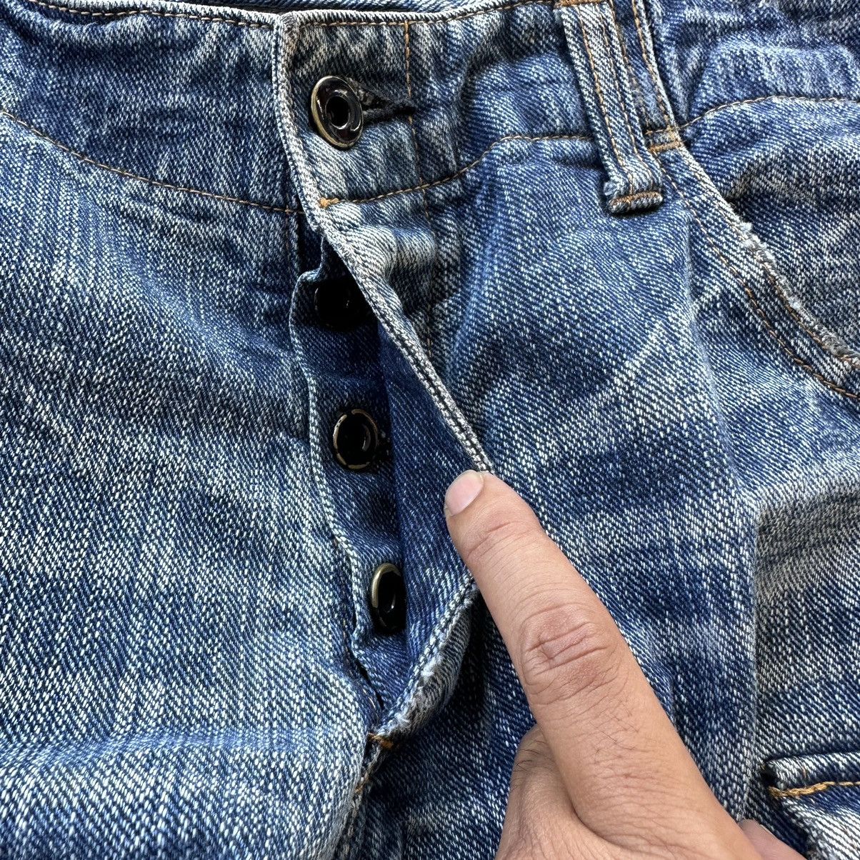 Johnbull × KOJIMA GENES × Vintage Vintage John Bull Kojima Crop Bushpant Denim D636 Size US 32 / EU 48 - 12 Thumbnail