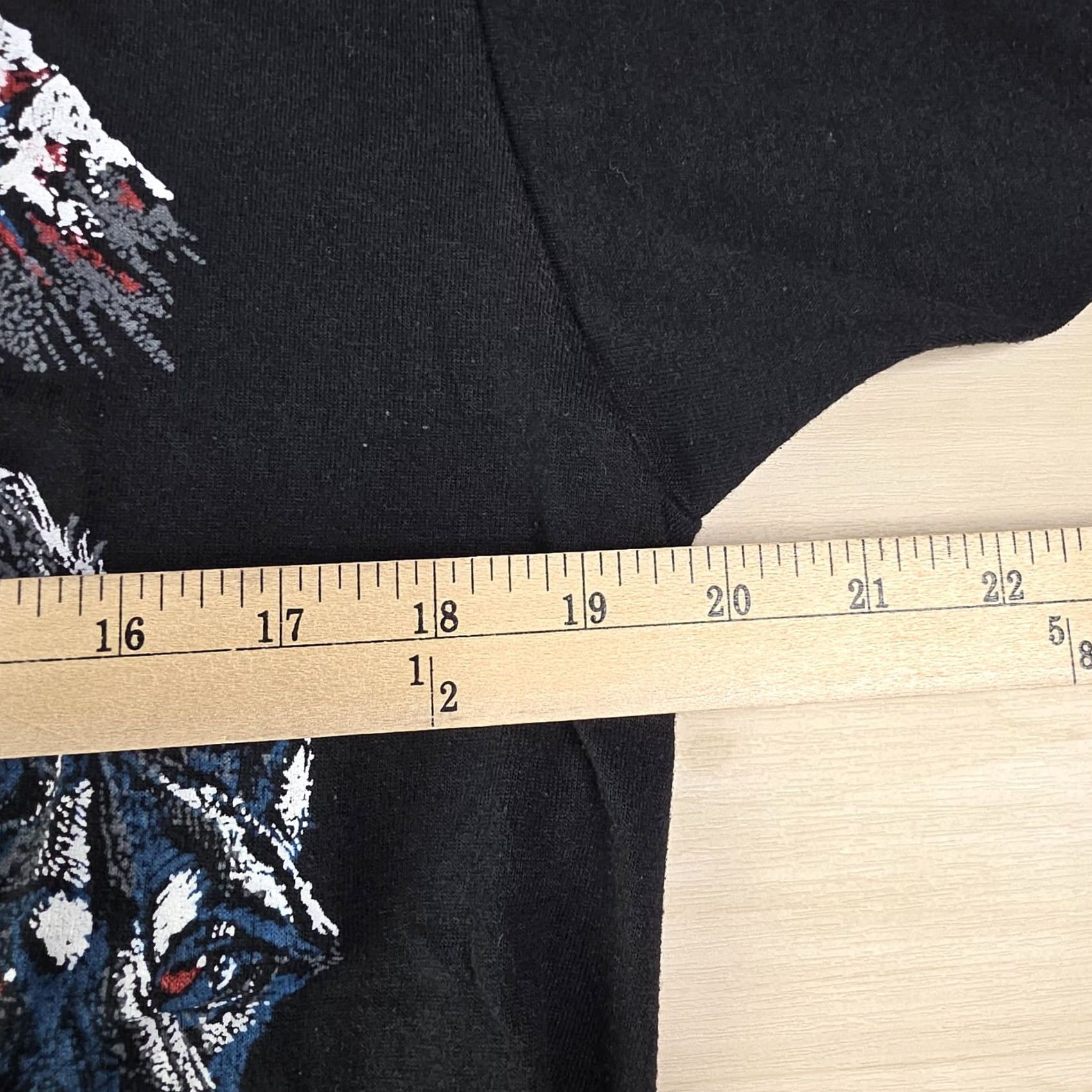 Jerzees VINTAGE Sturgis Black Hills Rally Shirt Mens Medium Motorcycle Wolf 1993 90s Size US M / EU 48-50 / 2 - 6 Thumbnail