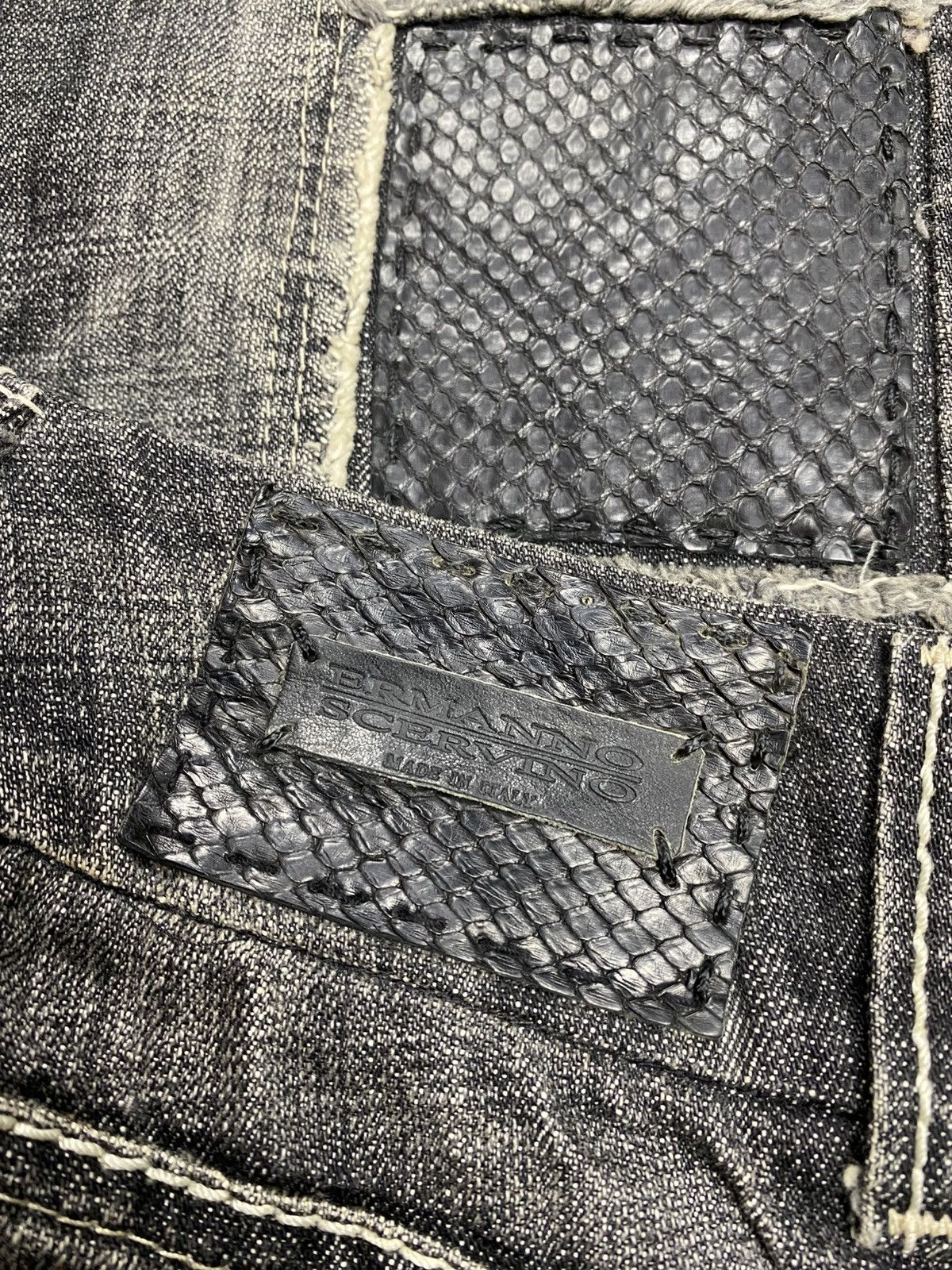 Ermanno Scervino Ermanno Scervino Patchwork Flared Denim Pants Size US 28 / EU 44 - 10 Thumbnail