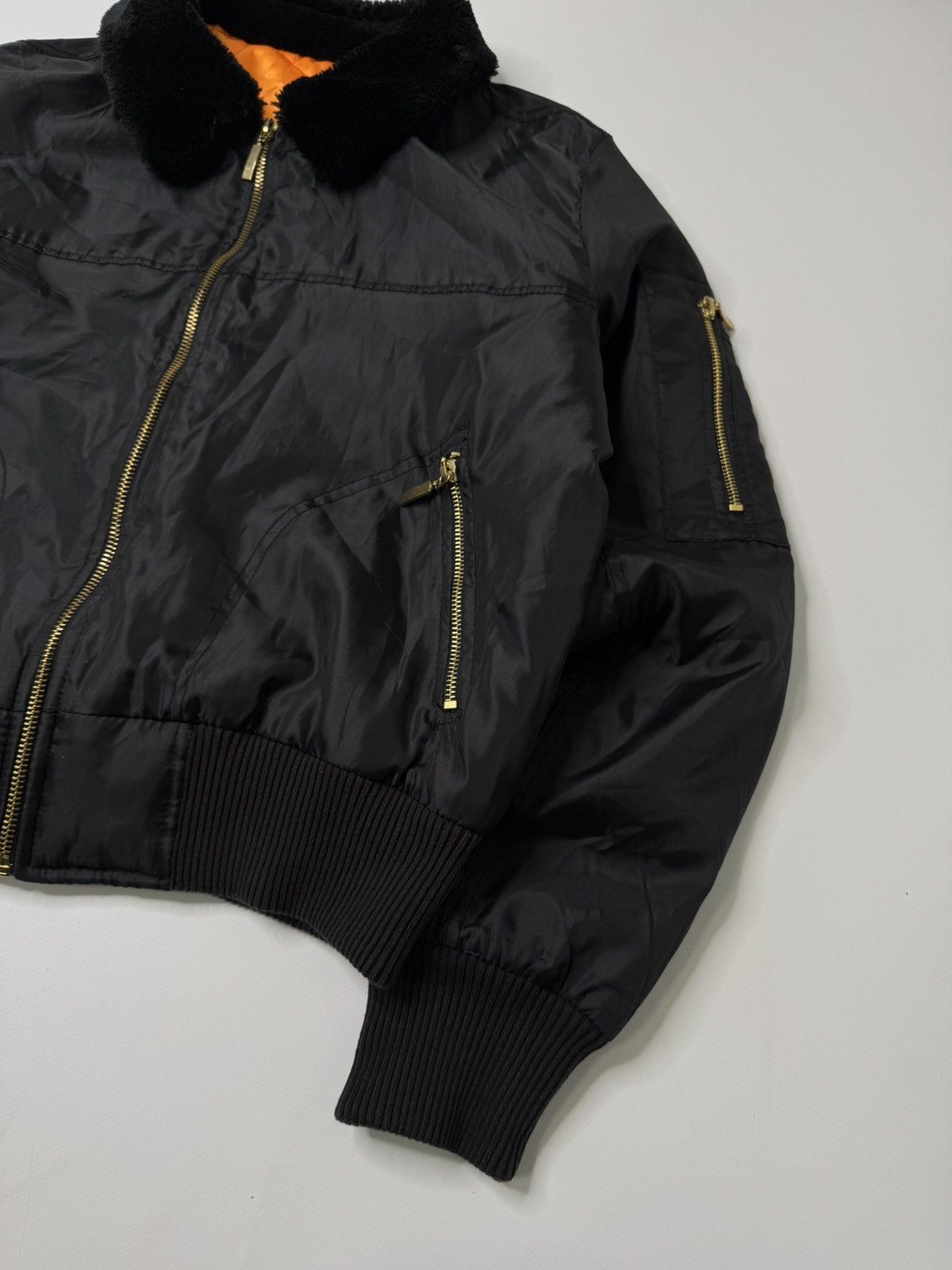 Vintage Vintage avant garde boxy bomber jacket swag y2k if6was9 00s Size M / US 6-8 / IT 42-44 - 4 Thumbnail