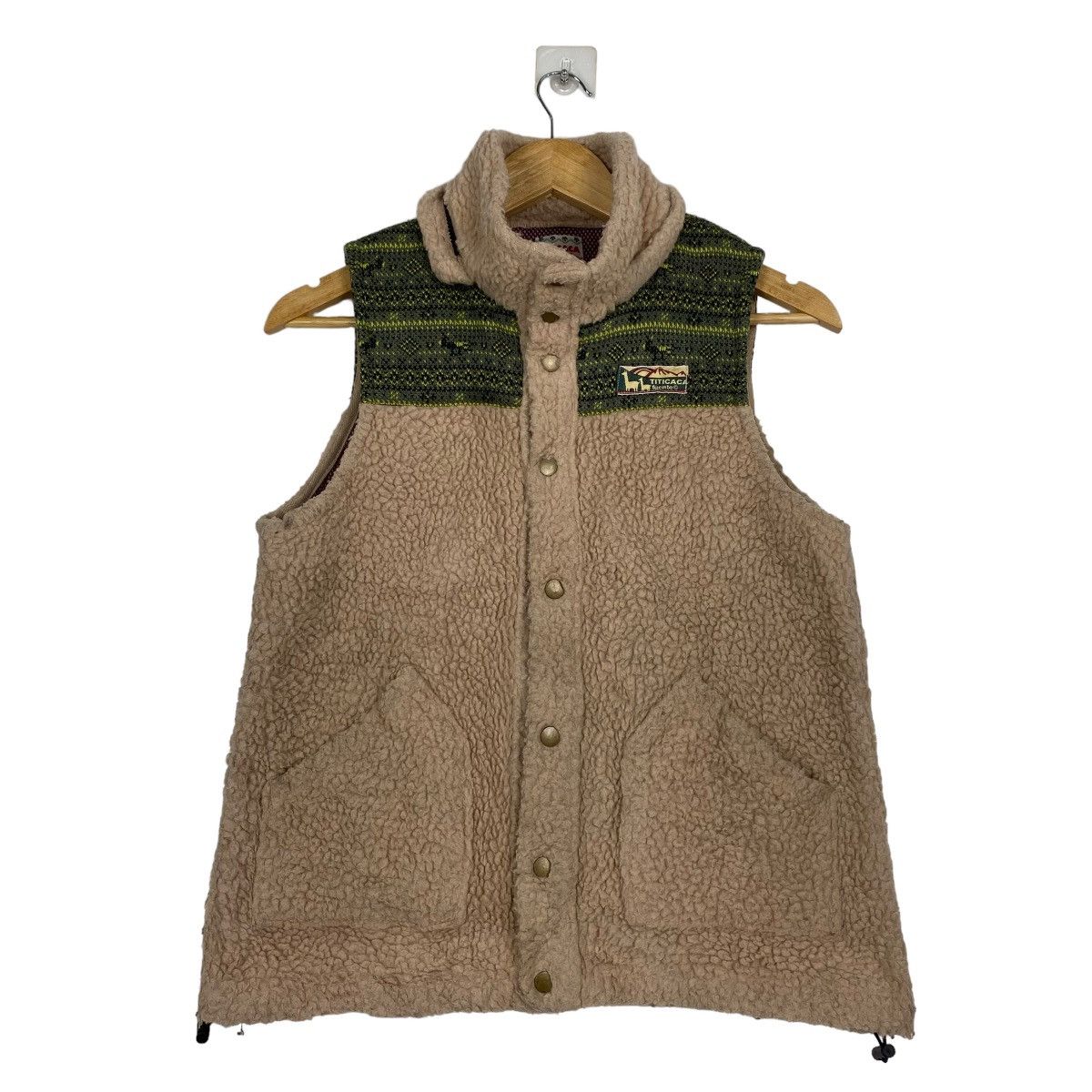 Japanese Brand Titicaca Vest Fleece Size US S / EU 44-46 / 1 - 1 Thumbnail