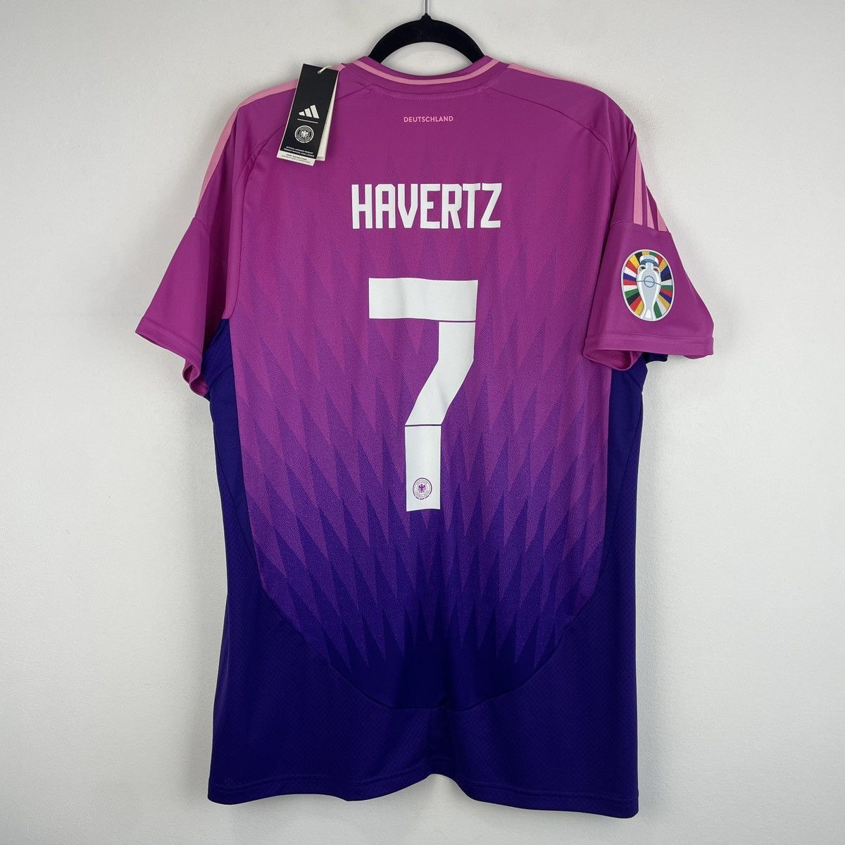 Adidas Germany Kai Havertz Adidas Pink Jersey Euro 2024 size XL Size US XL / EU 56 / 4 - 1 Thumbnail
