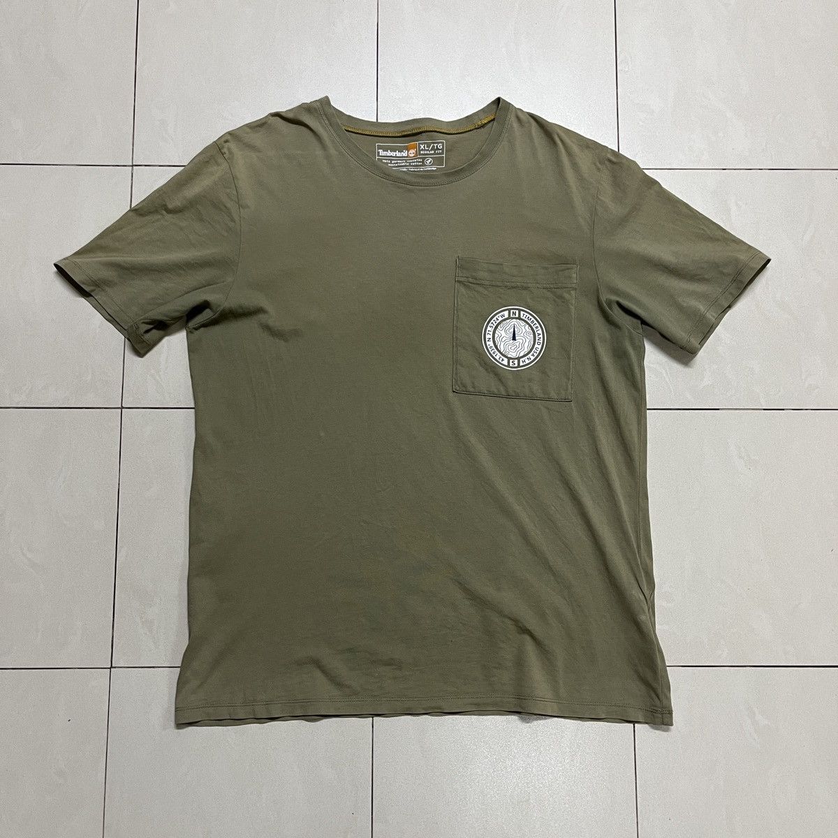 Timberland Timberland USA Pocket T Shirt Size US L / EU 52-54 / 3 - 2 Thumbnail
