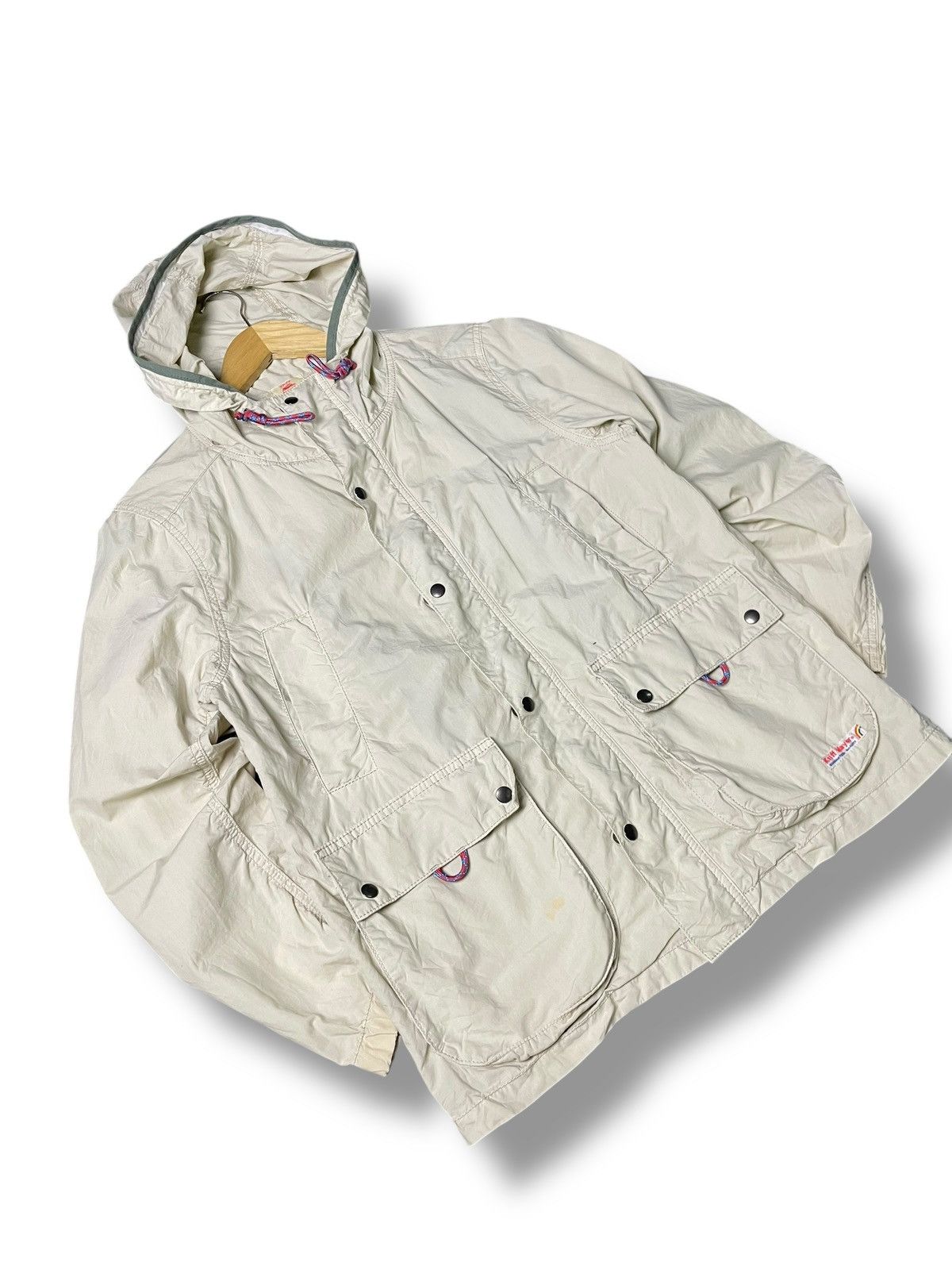 Japanese Brand × Vintage Kriff Mayer Brand Hooded Light Jacket (61) Size US M / EU 48-50 / 2 - 4 Thumbnail