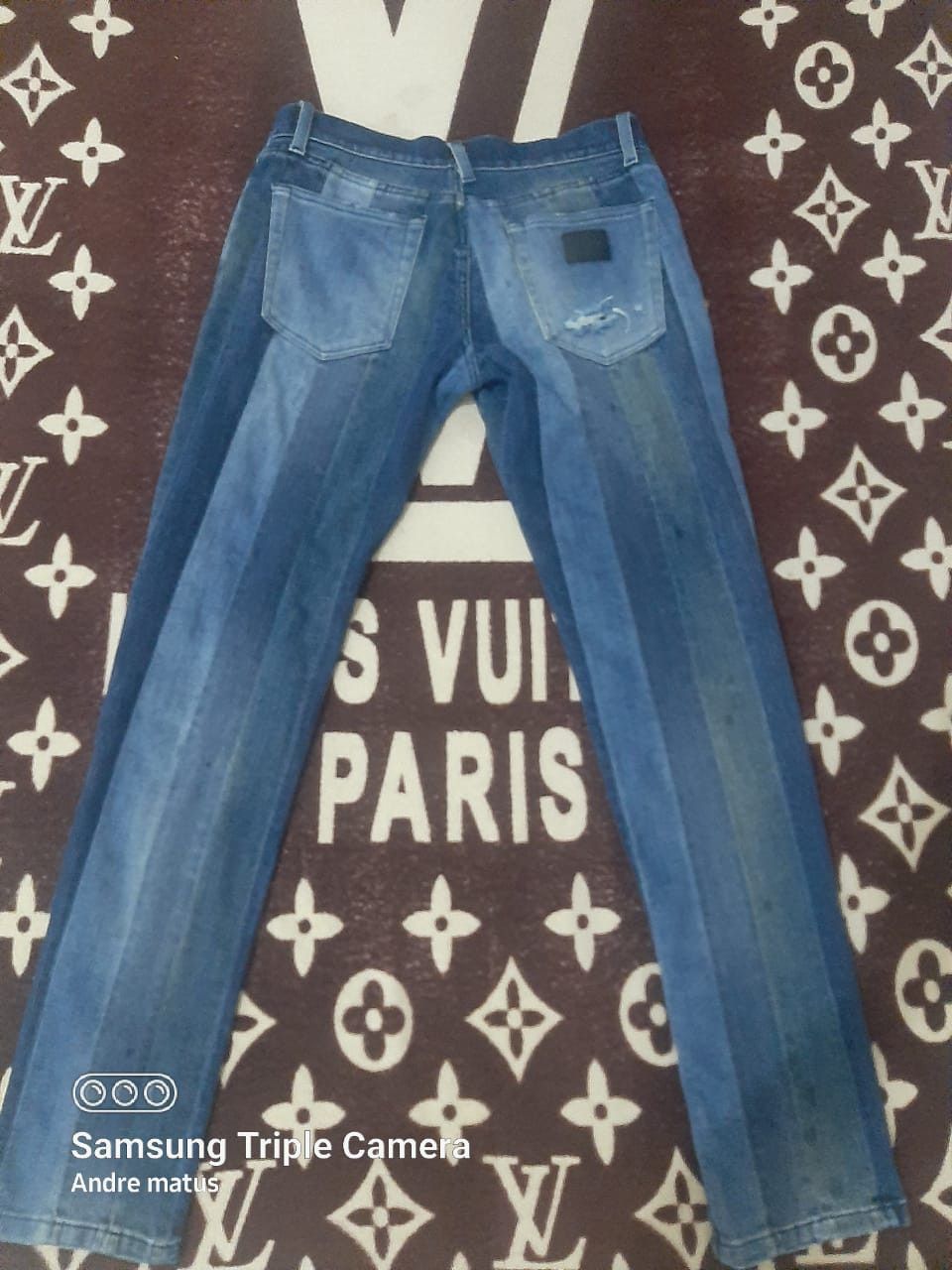 Dolce & Gabbana stripes jeans