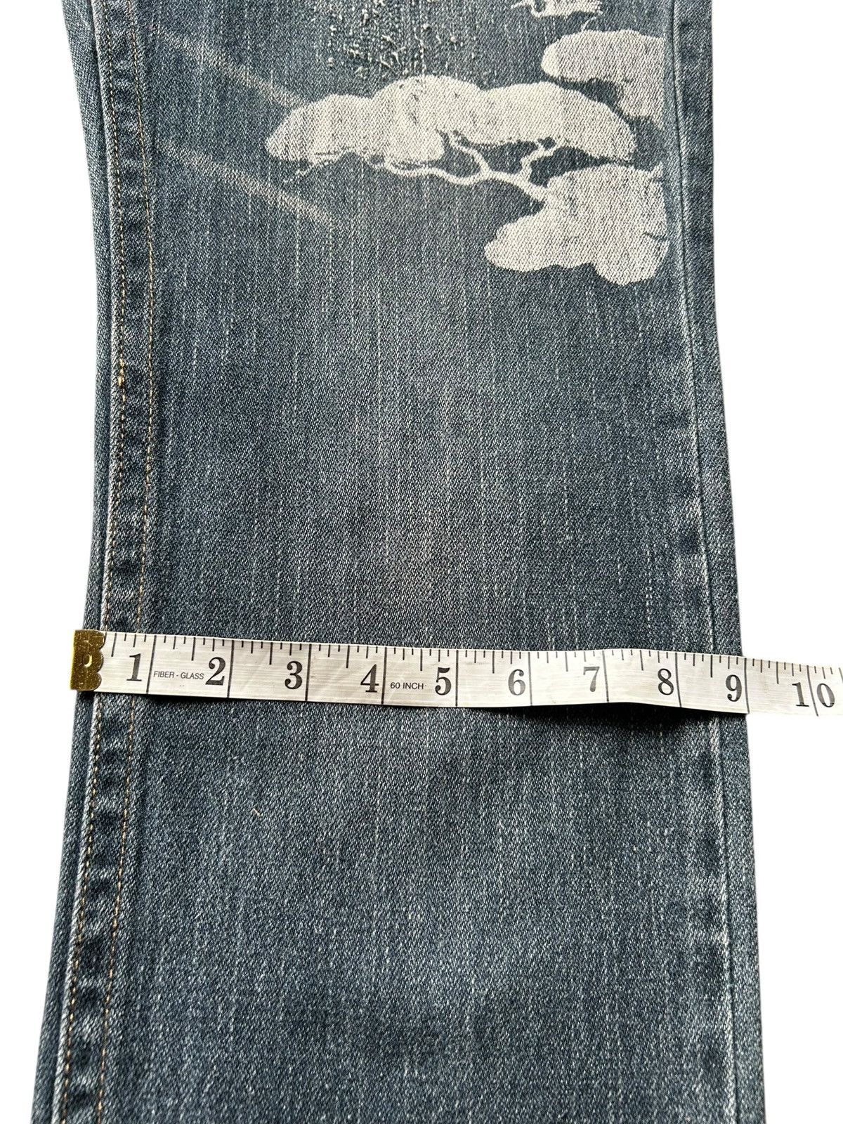 Kapital Karakuri Tamashii Inspired Japanese Distressed Denim Jeans Size US 31 - 18 Thumbnail