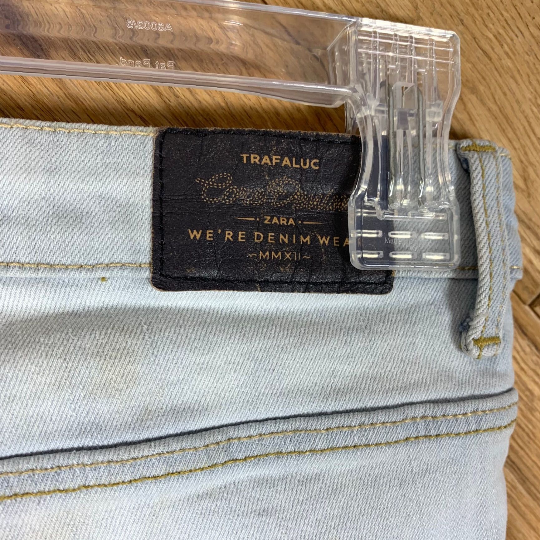 Zara Zara Trafaluc Womens Size 02 Slim Denim Jeans Pockets Casual Pants Light Blue Jeans Womens Slim Denim Pockets Casual Light Blue 90s? Size 26" / US 2 / IT 38 - 6 Thumbnail