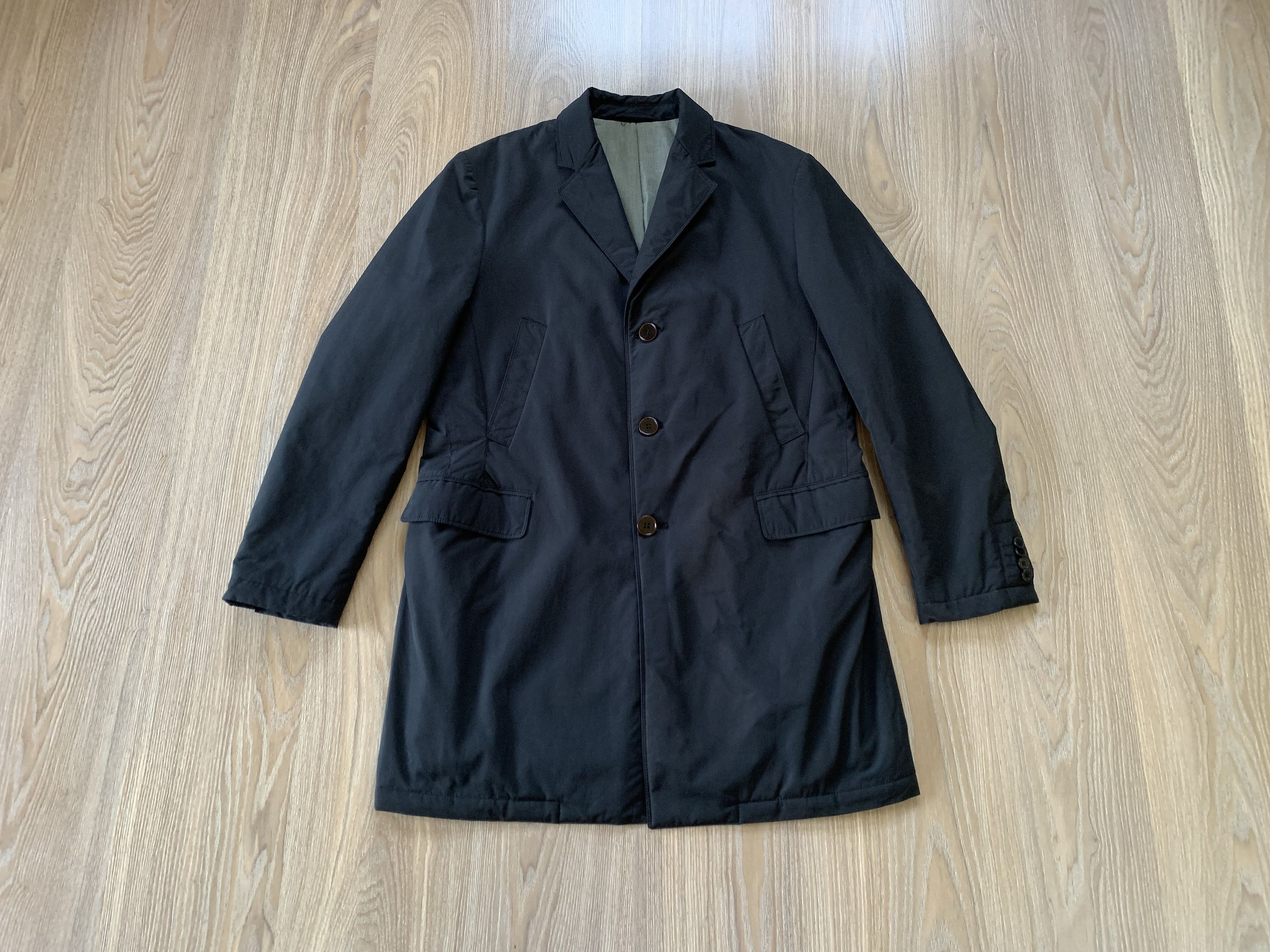 Designer Henry Smith London Black Classic Cloak Size US L / EU 52-54 / 3 - 1 Thumbnail