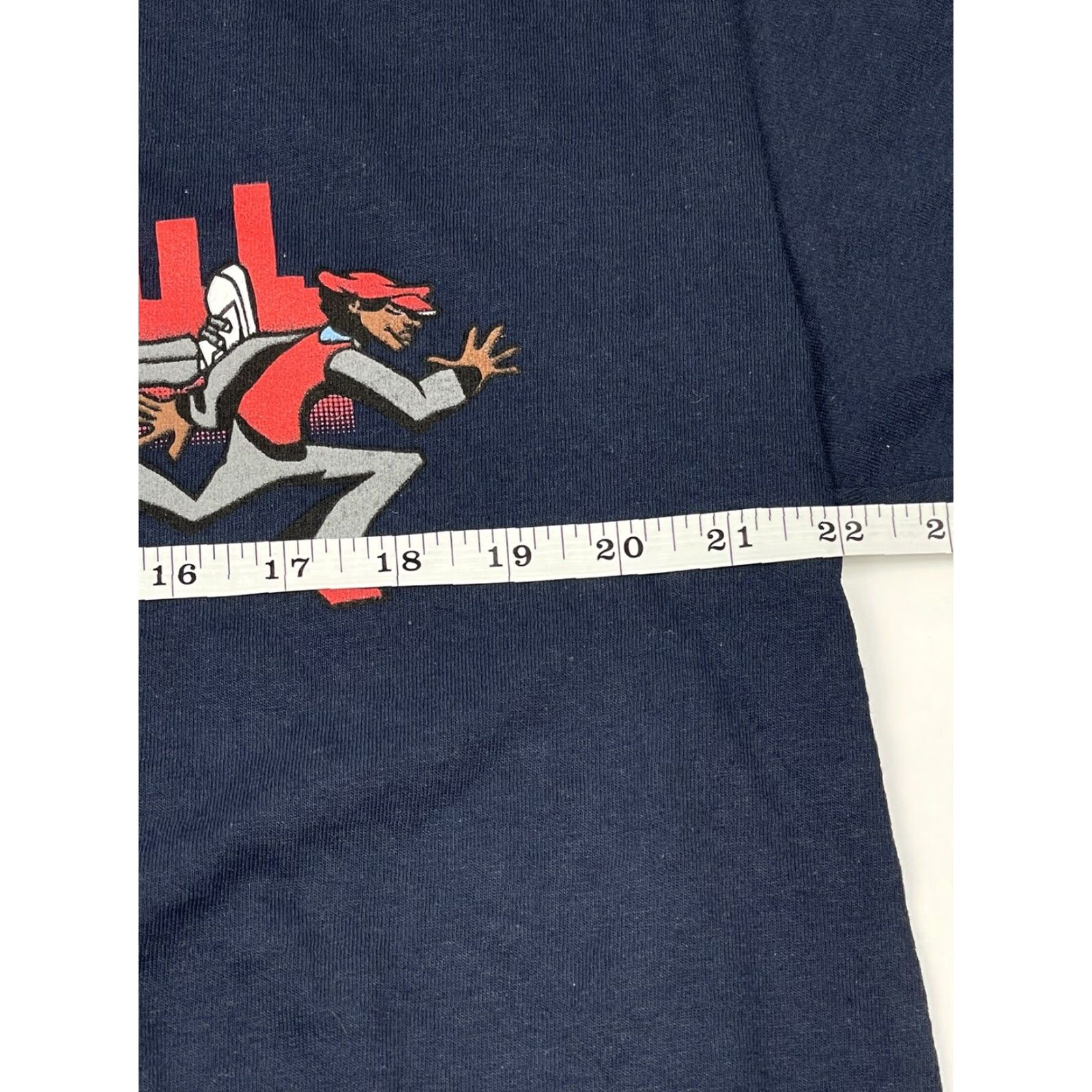 Vintage VINTAGE T-Shirt L Fat Albert The Junkyard Gang 90s Cartoon Character Blue Cotton Men Crew Neck Short Sleeve Logo Size US L / EU 52-54 / 3 - 6 Thumbnail
