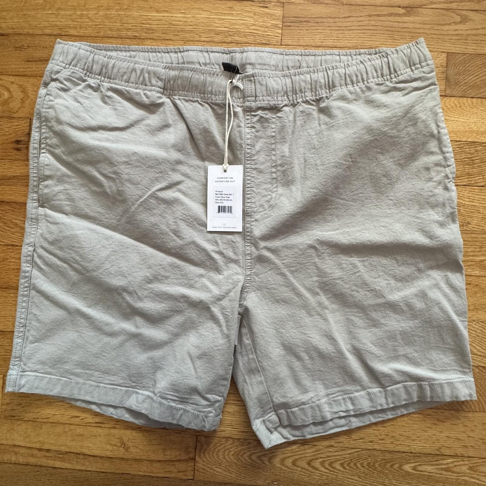 Other FreeFly Men's Stretch Canvas Shorts - Stone Khaki XXL Size US 40 / EU 56 - 1 Thumbnail