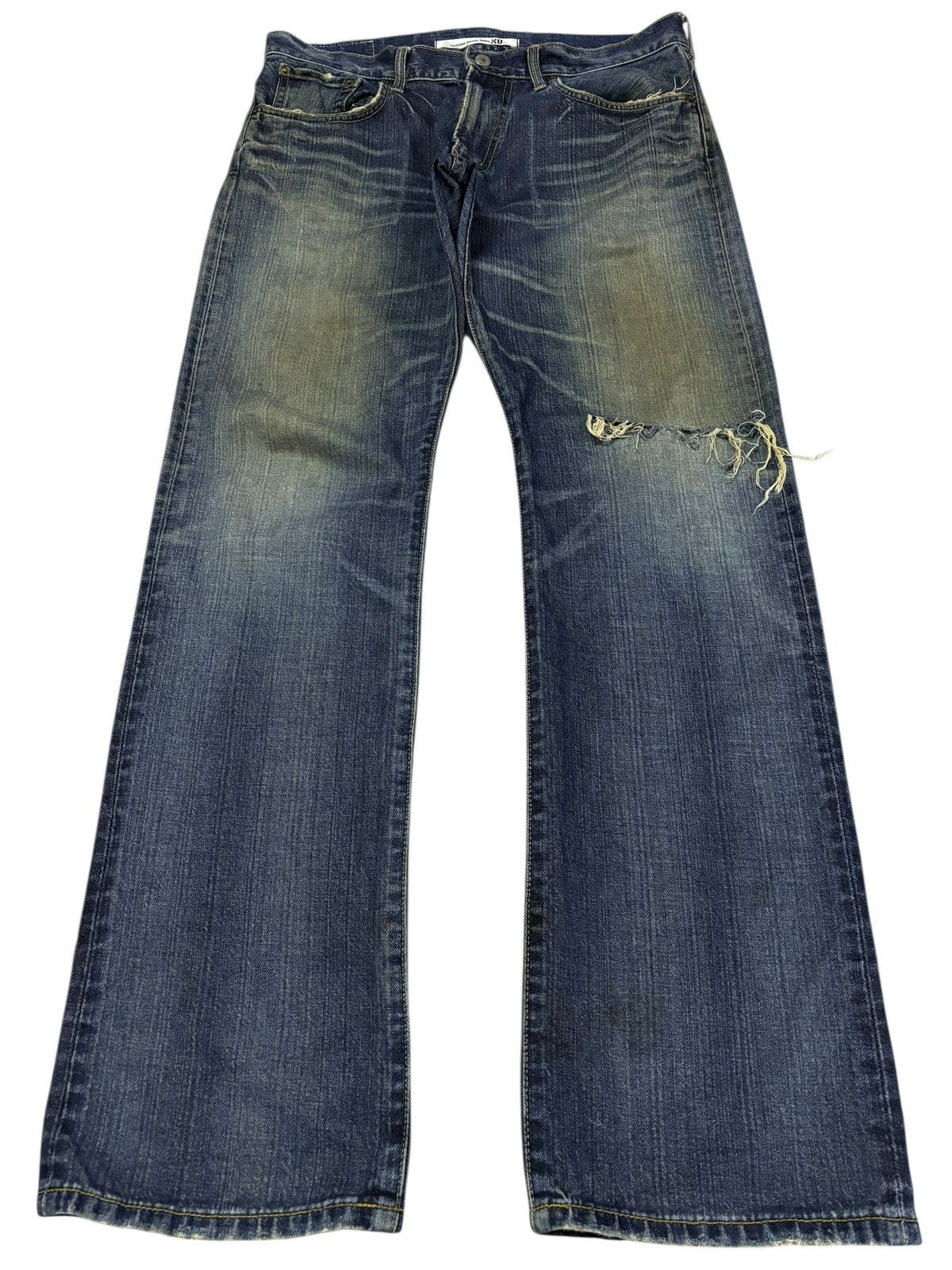 Vtg Edwin XV Japan Distressed Jeans