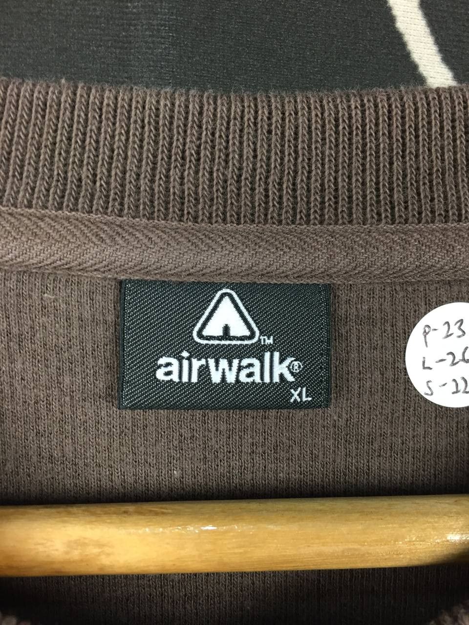 Airwalk Vtg Airwalk Skateboards Zipper Chest Pocket Sweatshirt Size US XL / EU 56 / 4 - 11 Thumbnail