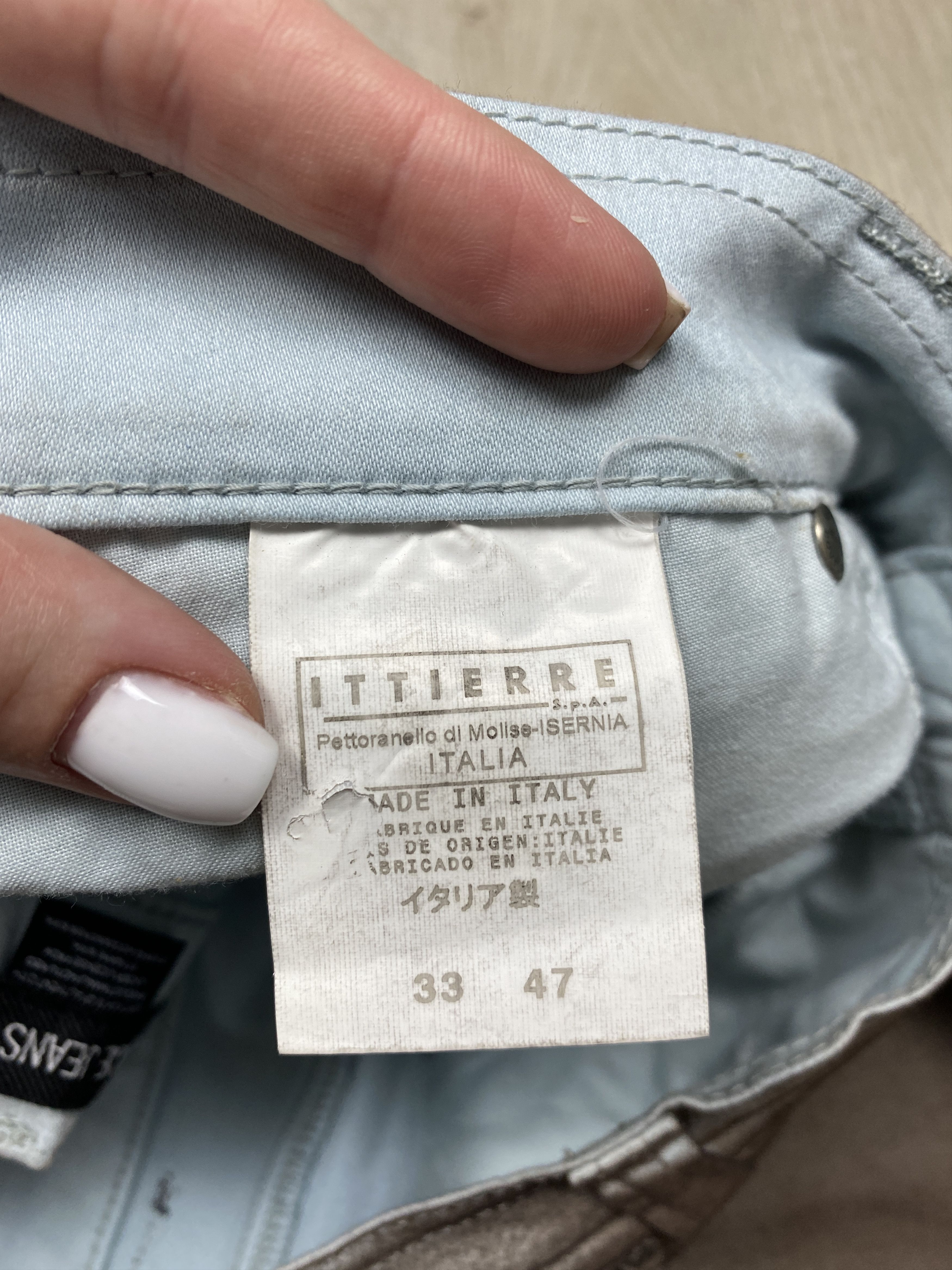Versace Jeans Couture Versace Jeans Couture Vintage Womens Denim Pants Jeans Size 33" - 11 Thumbnail