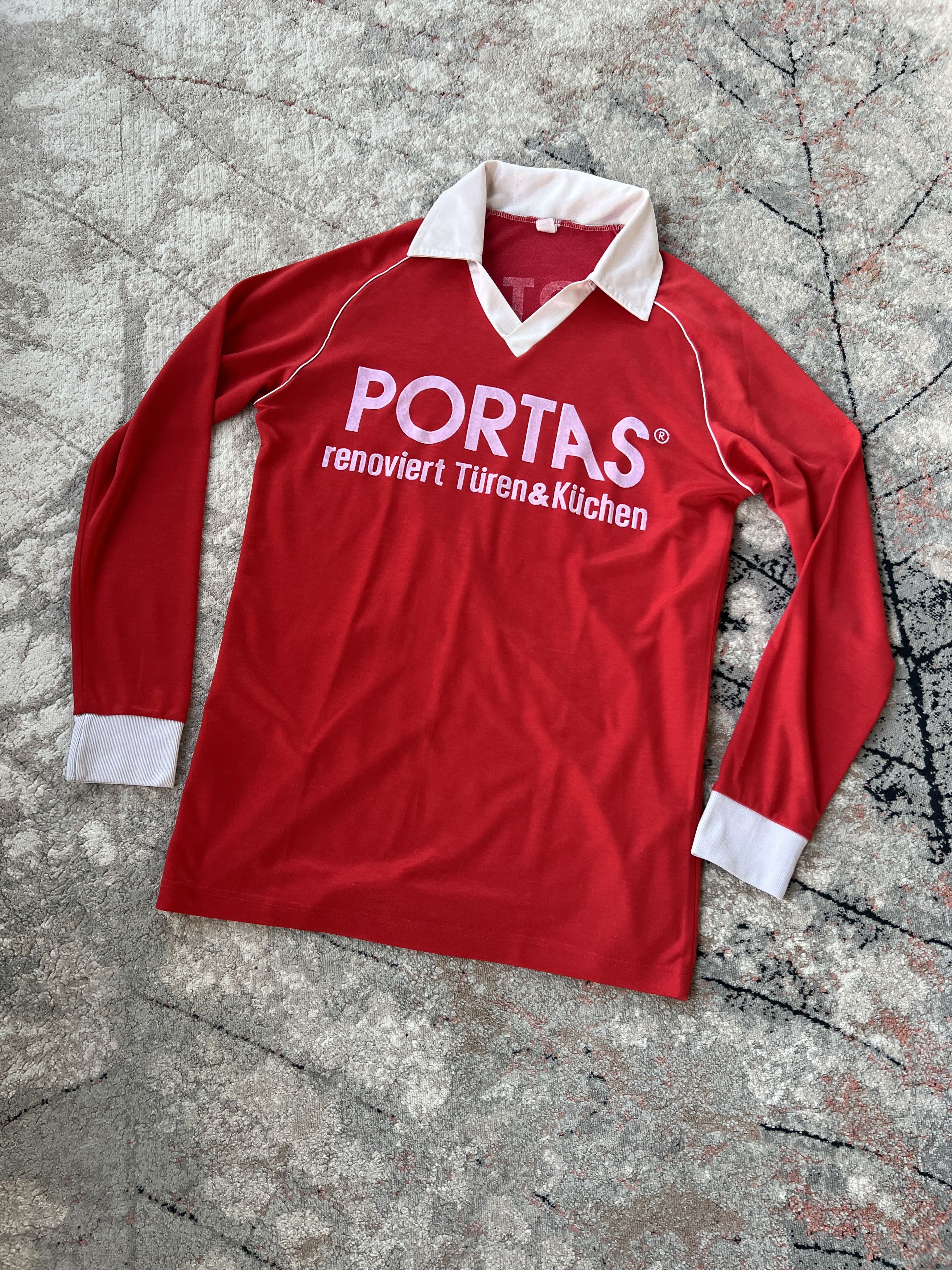 Vintage Rare PORTAS 6 Football Jersey Western Germany Size US M / EU 48-50 / 2 - 1 Thumbnail