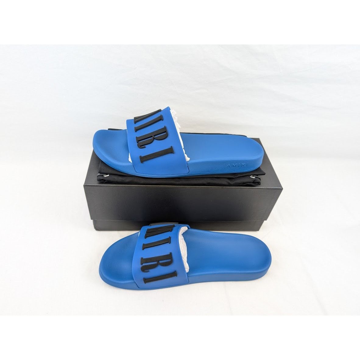 o1rshd1 Logo Pool Slide in Blue/Black