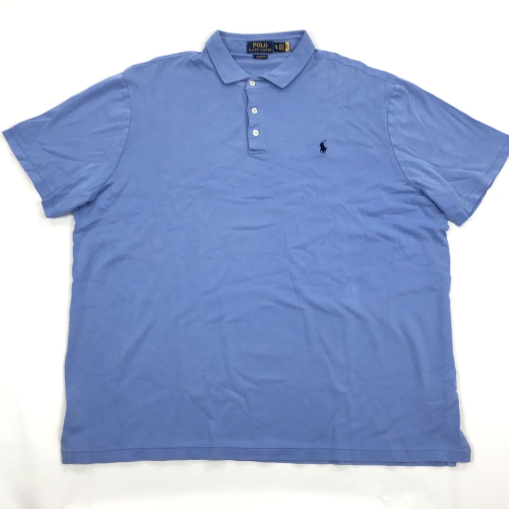 Polo Ralph Lauren Polo Ralph Lauren Polo Shirt Blue XL Short Sleeve Men Classic Fit Piqué Embroidered Logo Size US XL / EU 56 / 4 - 2 Thumbnail