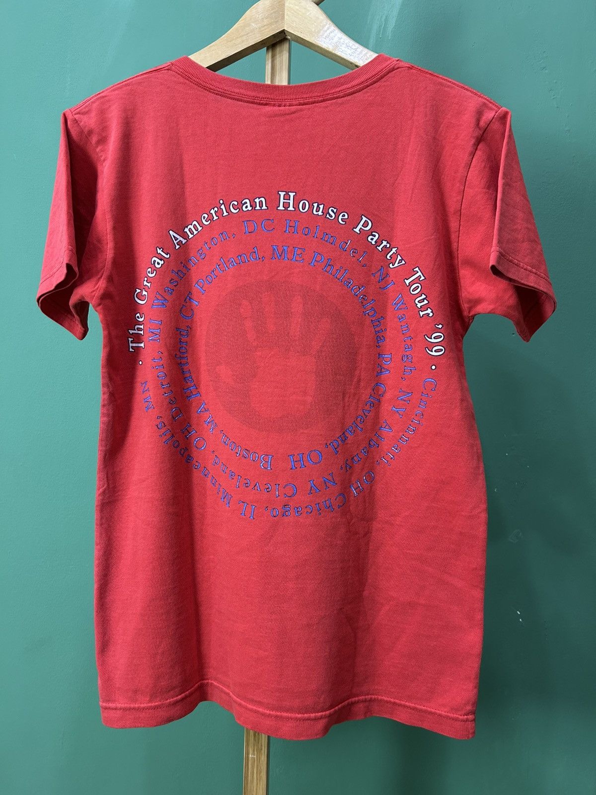 Band Tees The J Geils Band 1999 The Great American House Party Tour Size US S / EU 44-46 / 1 - 3 Thumbnail