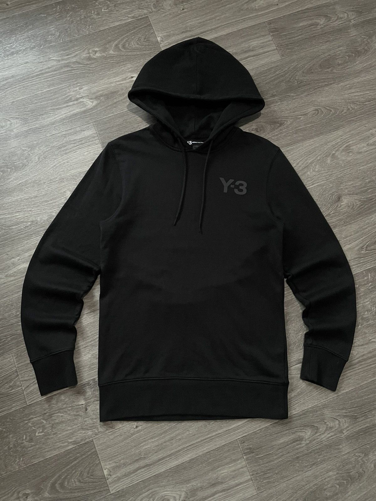 Yohji Yamamoto Y3 x Adidas Black Hoodie