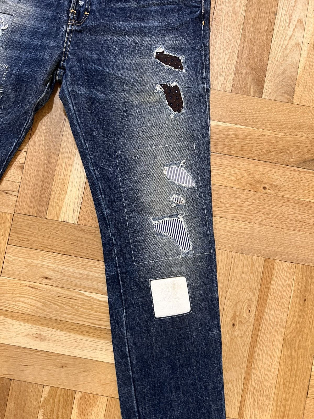 Dsquared2 Dsquared2 Runway Patchwork Denim super rare Size US 34 / EU 50 - 5 Thumbnail