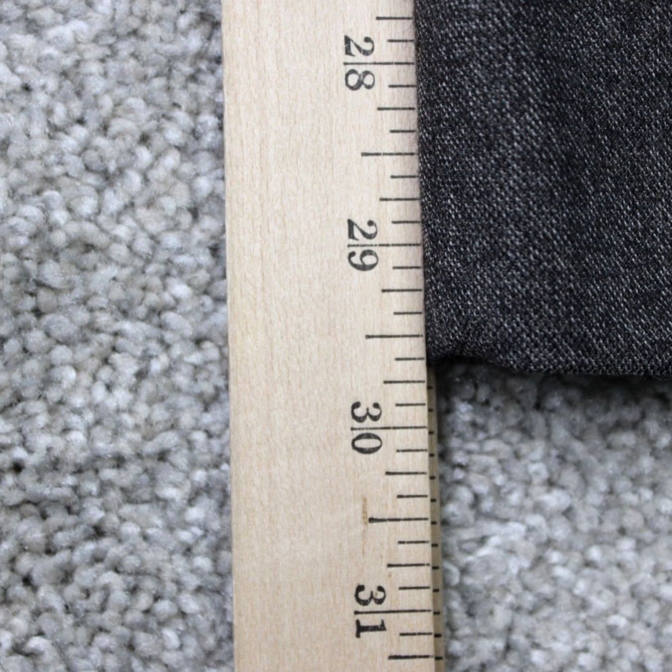 Banana Republic Banana Republic Pants Men 38x30 Gray Slim Fit Wool Flat Front Lined Dress Pants Size 38 Mens Regular Straight Front Size US 38 / EU 54 - 3 Thumbnail