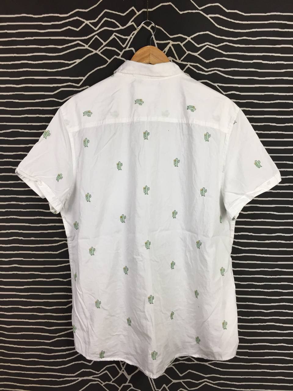 Guess GUESS Cactus Print Vacation Vibe Button Up Shirt Size US XXL / EU 58 / 5 - 9 Thumbnail
