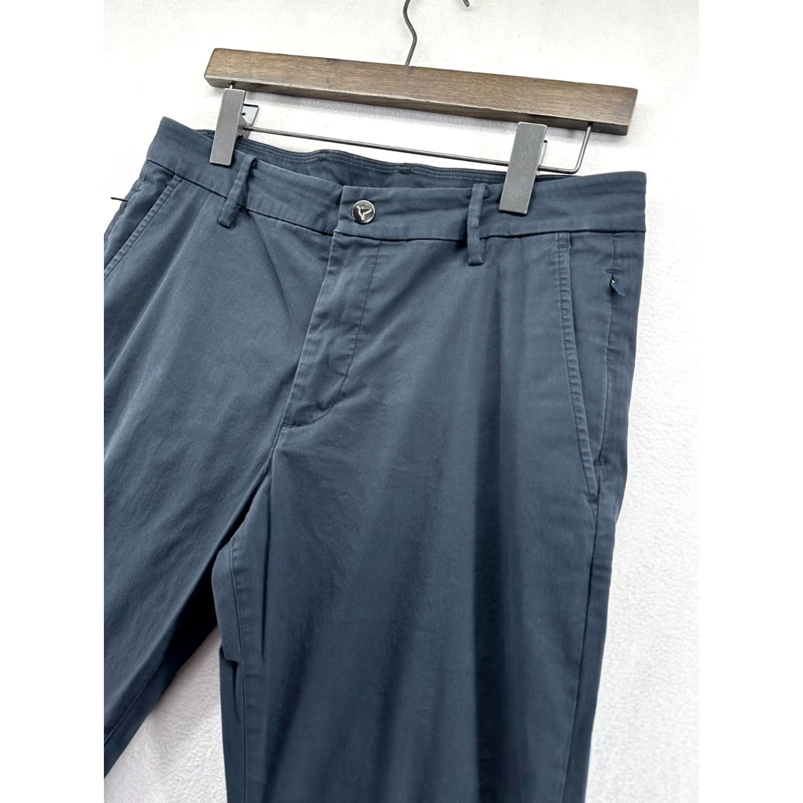 Vintage Bird Dogs Boom Chino Pants Black Men's 32X32 Flat Front Skinny Leg Pockets Size US 32 / EU 48 - 5 Thumbnail