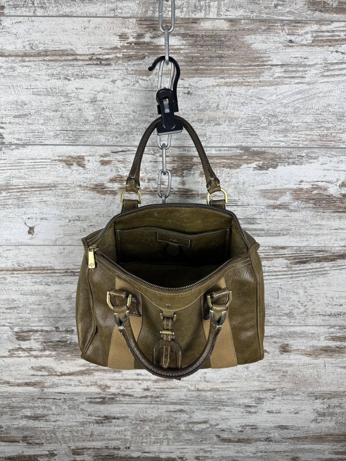 Mulberry × Vintage Women’s Mulberry bag luxury leather tote Alice Size ONE SIZE - 16 Thumbnail
