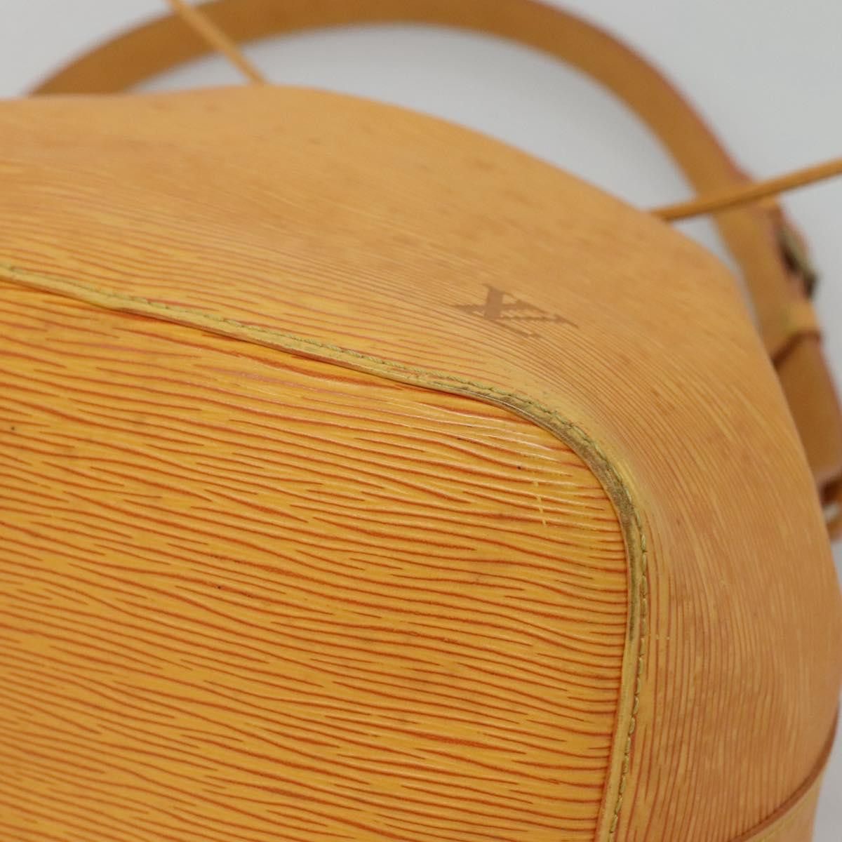 Louis Vuitton LOUIS VUITTON Epi Petit Noe Shoulder Bag Yellow M44109 Size ONE SIZE - 8 Thumbnail