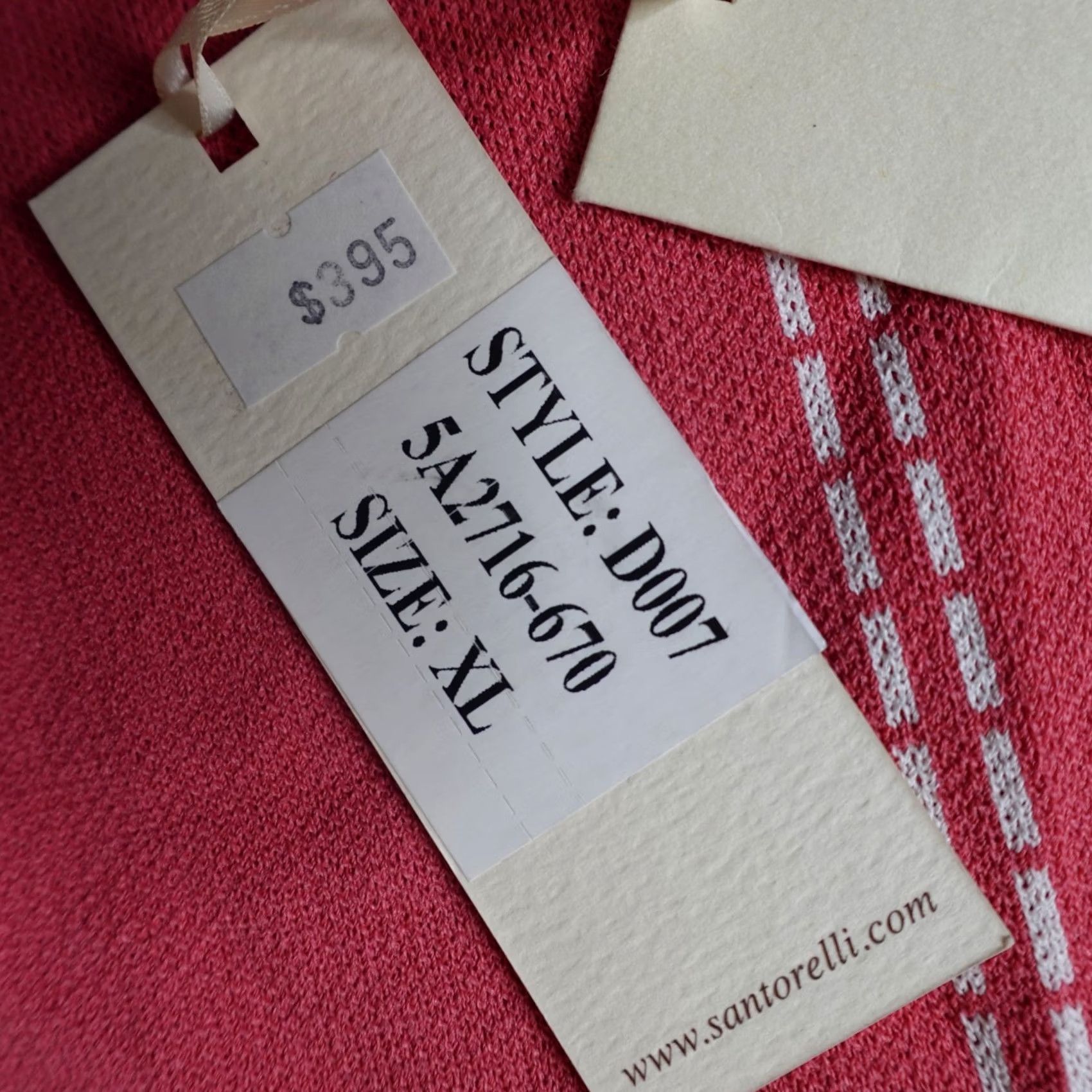 MCM Santorelli Womens Dress XL Pink Red Shift A-Line Mod MCM NEW Size XL / US 12-14 / IT 48-50 - 2 Thumbnail