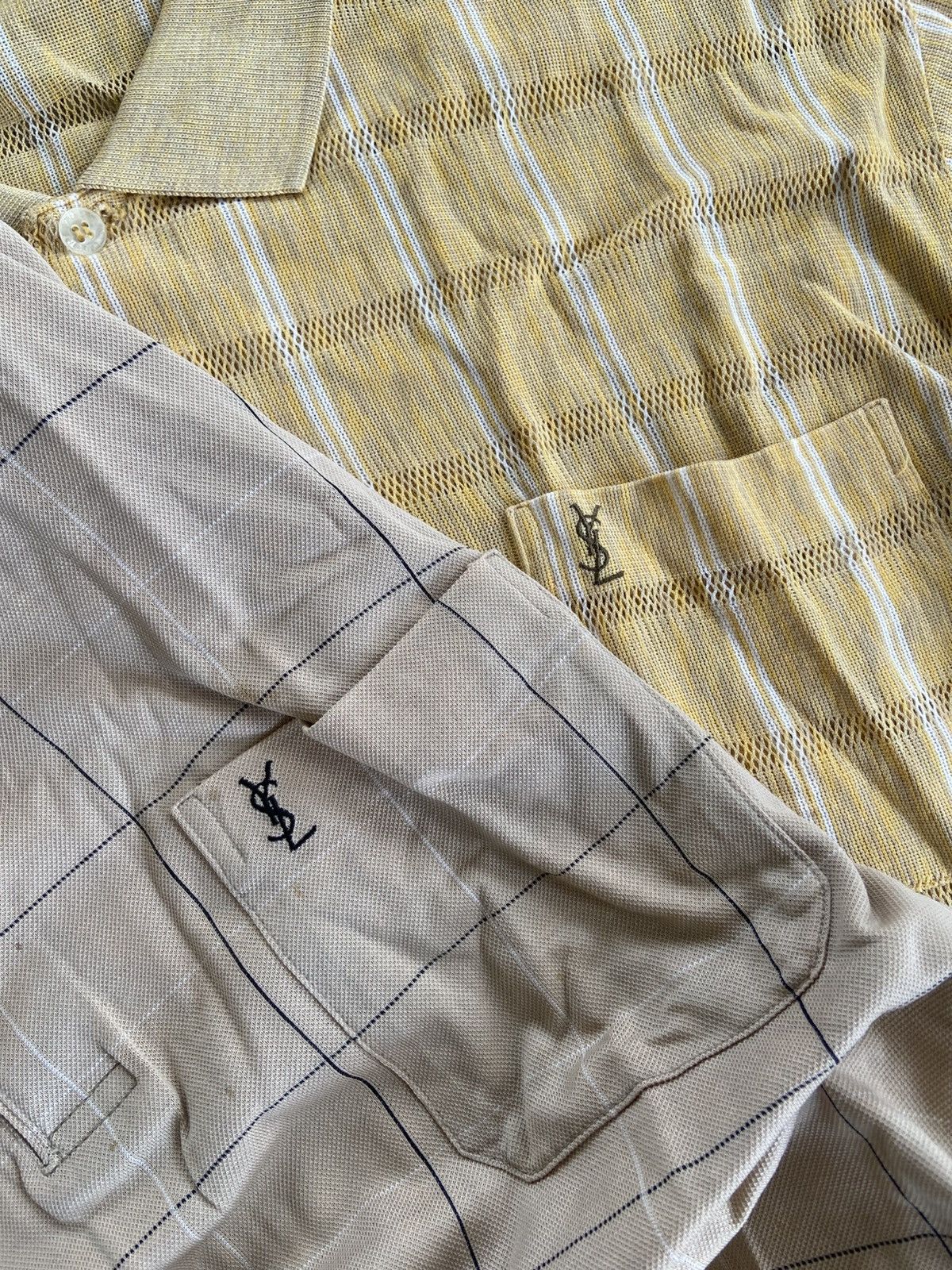 Yves Saint Laurent “BUNDLE” 1990s Yves Saint Laurent - Polo Shirt Size US L / EU 52-54 / 3 - 4 Thumbnail