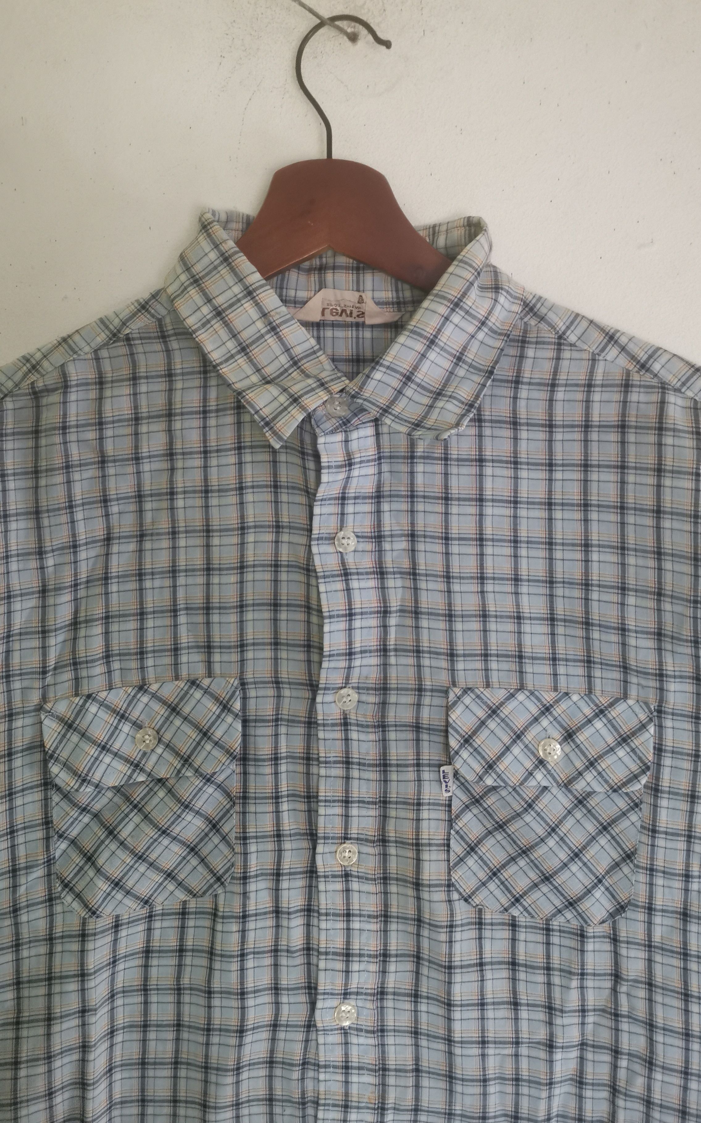 Levi's Vintage Clothing × Vintage Rare vintage 80s Levi's shirt button ups Size US M / EU 48-50 / 2 - 2 Thumbnail
