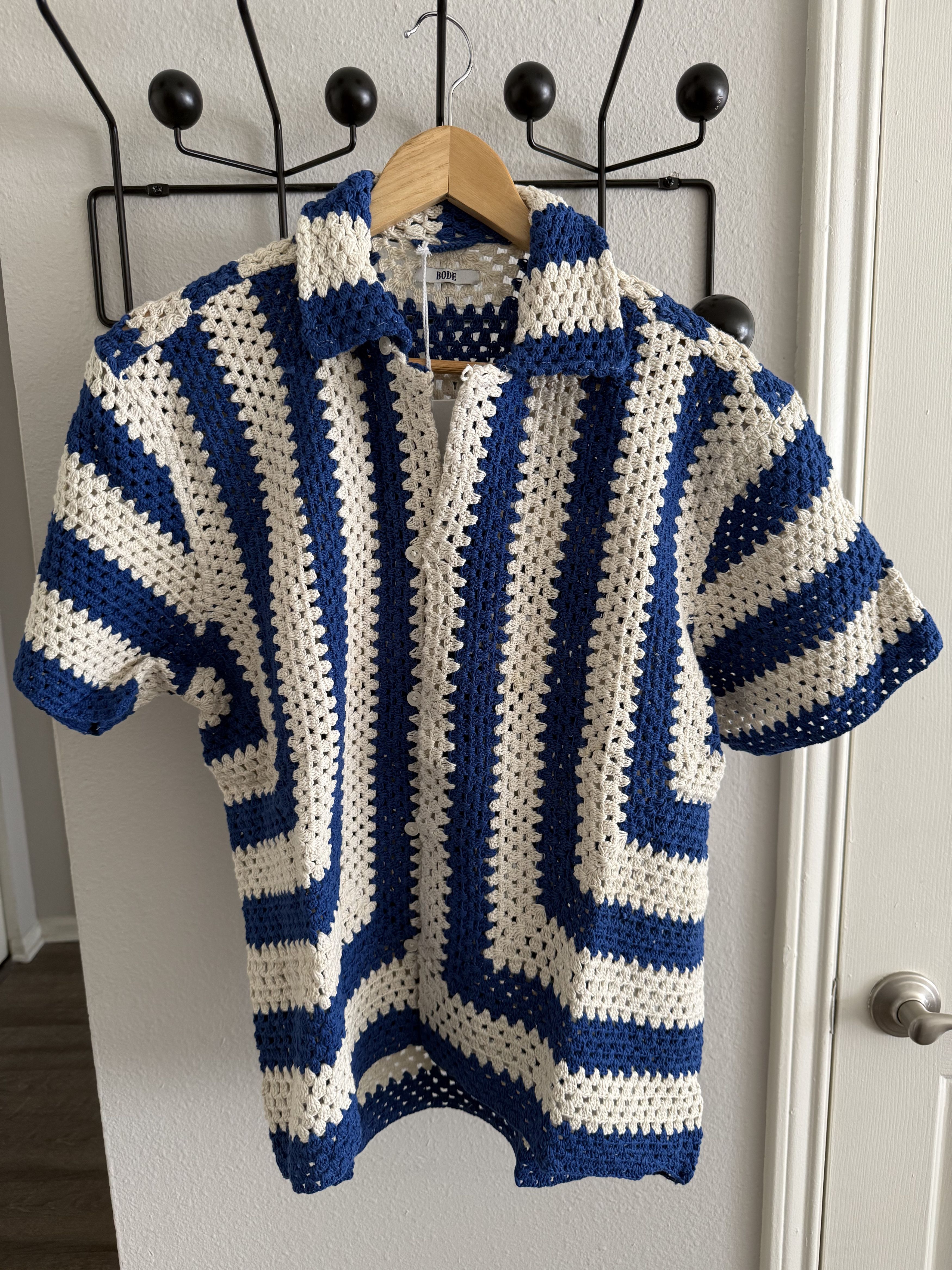 Bode Crochet Shirt Size US M / EU 48-50 / 2 - 1 Thumbnail