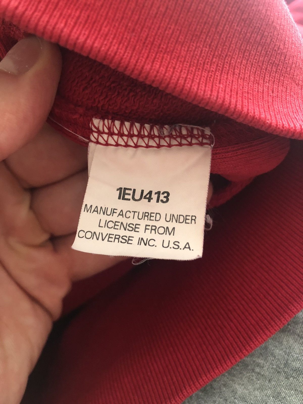 Converse × Vintage CONVERSE ALL-STARS VINTAGE SNEAKER DESIGN HOODIE Size US L / EU 52-54 / 3 - 5 Thumbnail