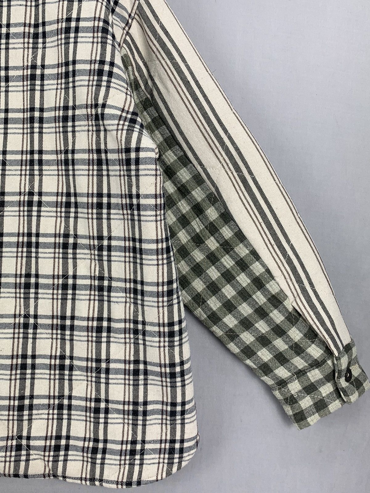 Flannel Zara Multi Plaid Quilted Flannel Jacket Size US M / EU 48-50 / 2 - 14 Thumbnail