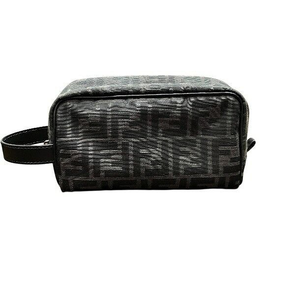 Fendi Fendi Fendi FF Pouch Small Nylon Leather Waist Bag Textile Belt Bag 7N0151ALWK DUTY FREE for USA Size ONE SIZE - 1 Thumbnail