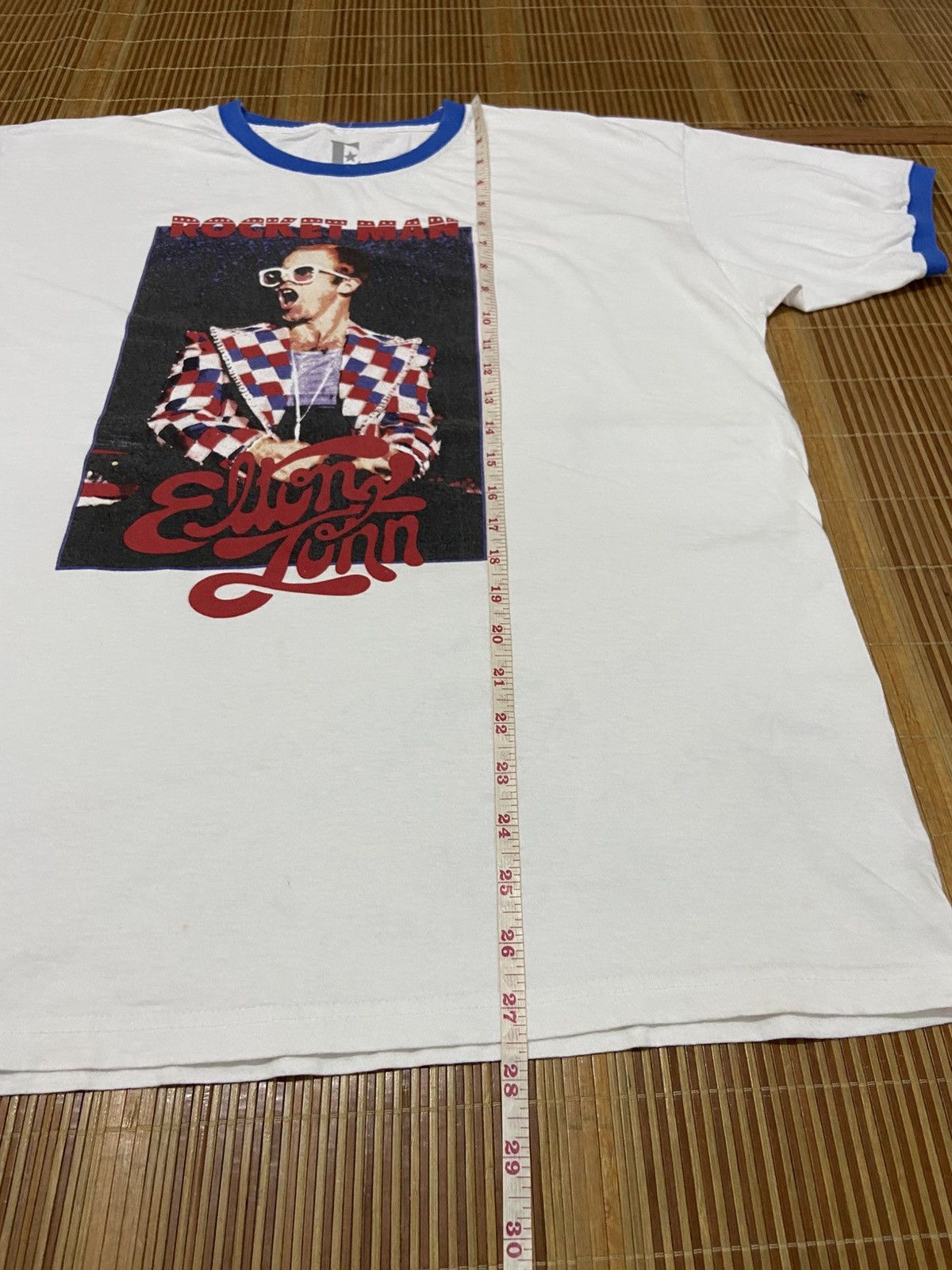 Band Tees ELTON JOHN ROCKET MAN TEE Size US XL / EU 56 / 4 - 6 Thumbnail
