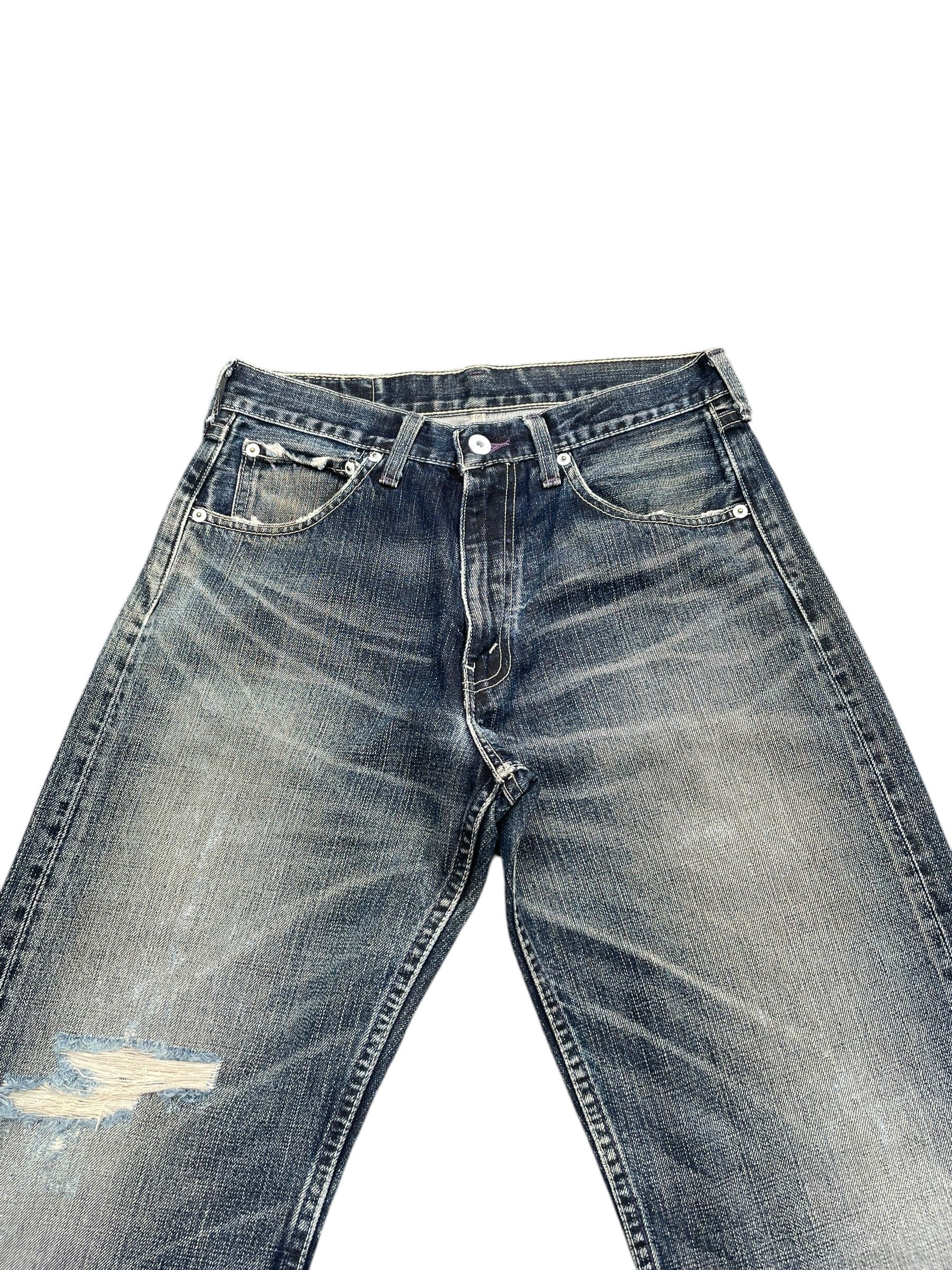 Levi's Vintage Levis 503 Faded Distresed Denim Size US 30 / EU 46 - 3 Thumbnail