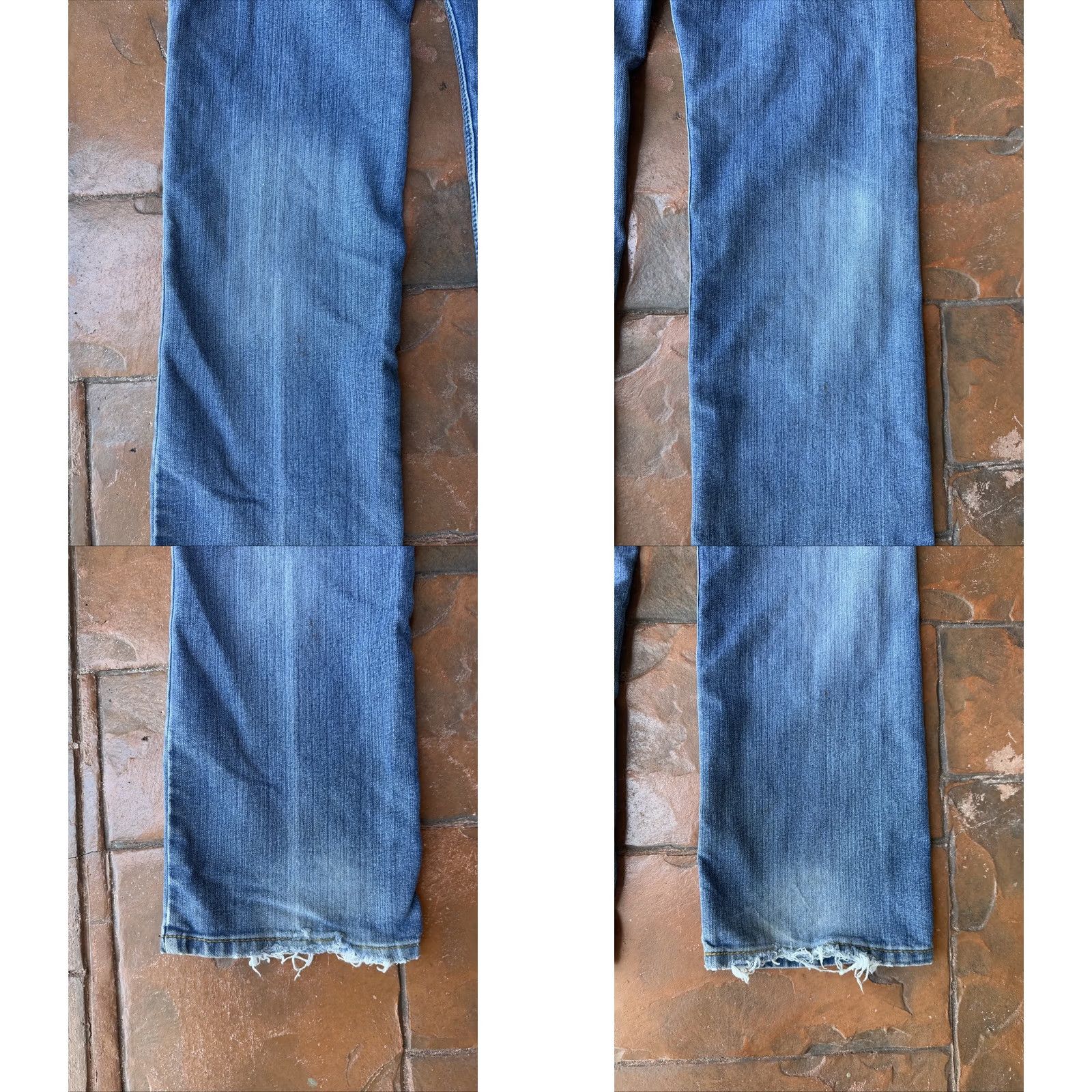Ariat Ariat Relentless Jeans Mens 29x34 Blue Original Fit Straight Pants Denim 5-Pocket Logo Stretch Regular Waist Medium Wash Size US 29 - 9 Thumbnail