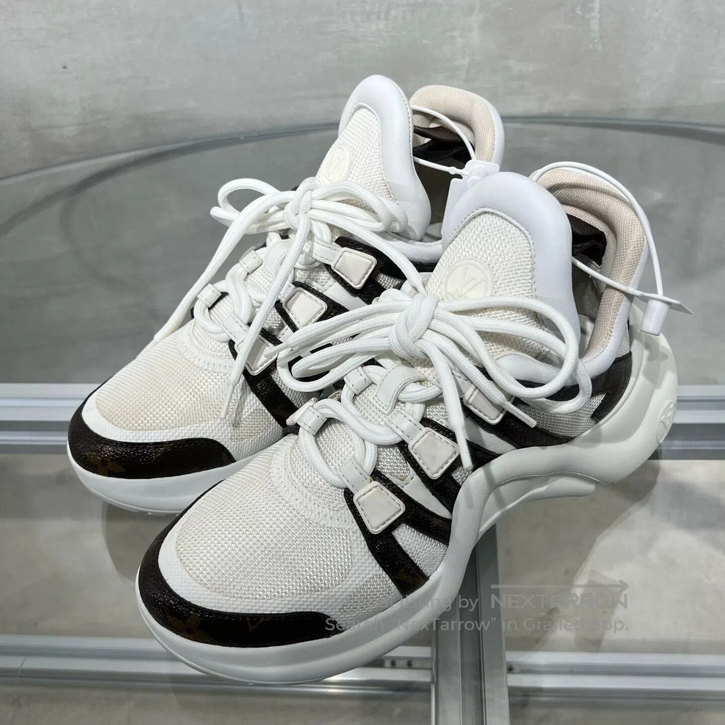 Louis Vuitton Louis Vuitton Archlight White and Brown Color Combination Size US 6 / IT 36 - 1 Thumbnail