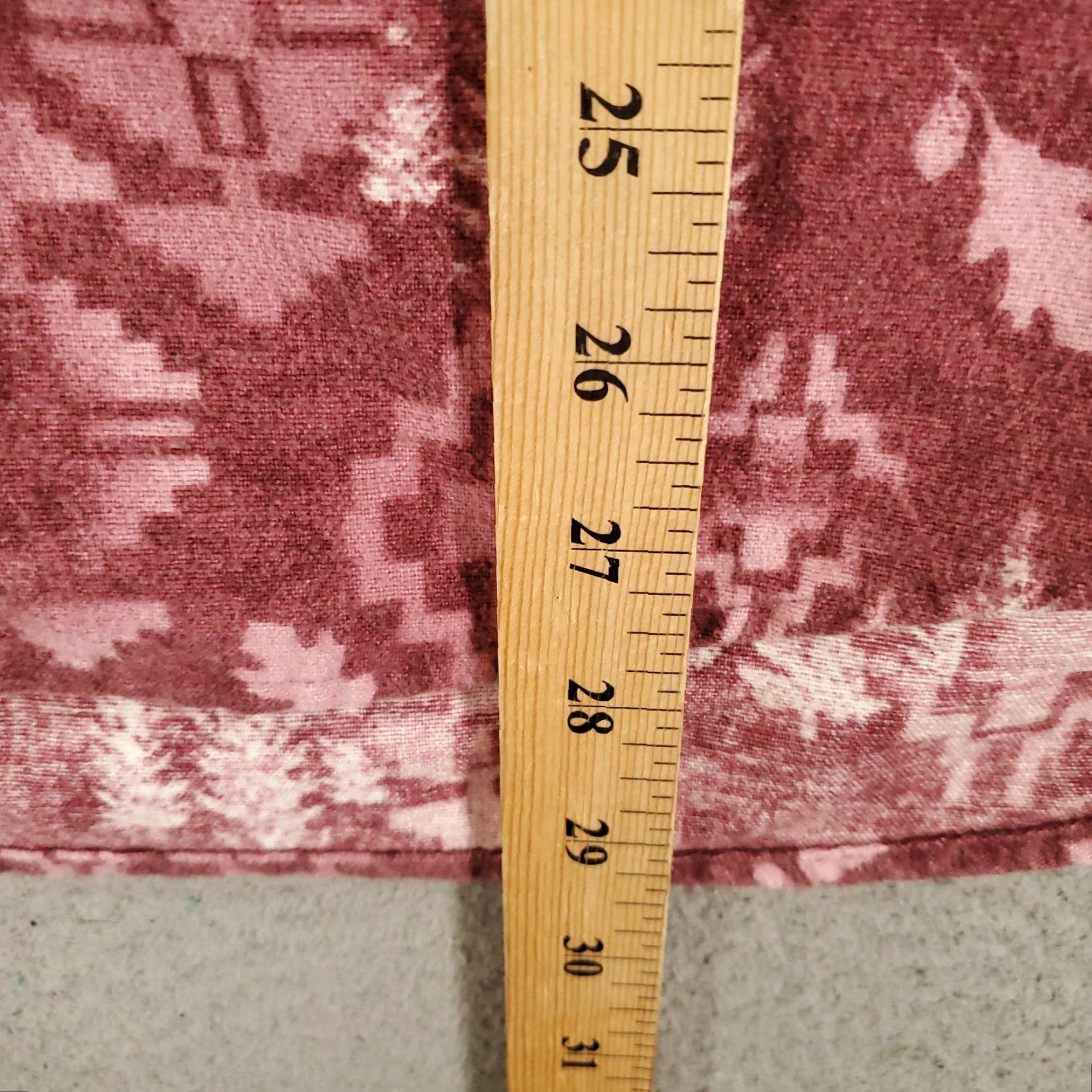 Vintage Cabela's Chamois Shirt Womens L Pink Red Geometric Southwestern Button-Up Shirt Manuf 100% Cotton Flannel Geometric Aztec Western Southwest Tunic Size L / US 10 / IT 46 - 3 Thumbnail