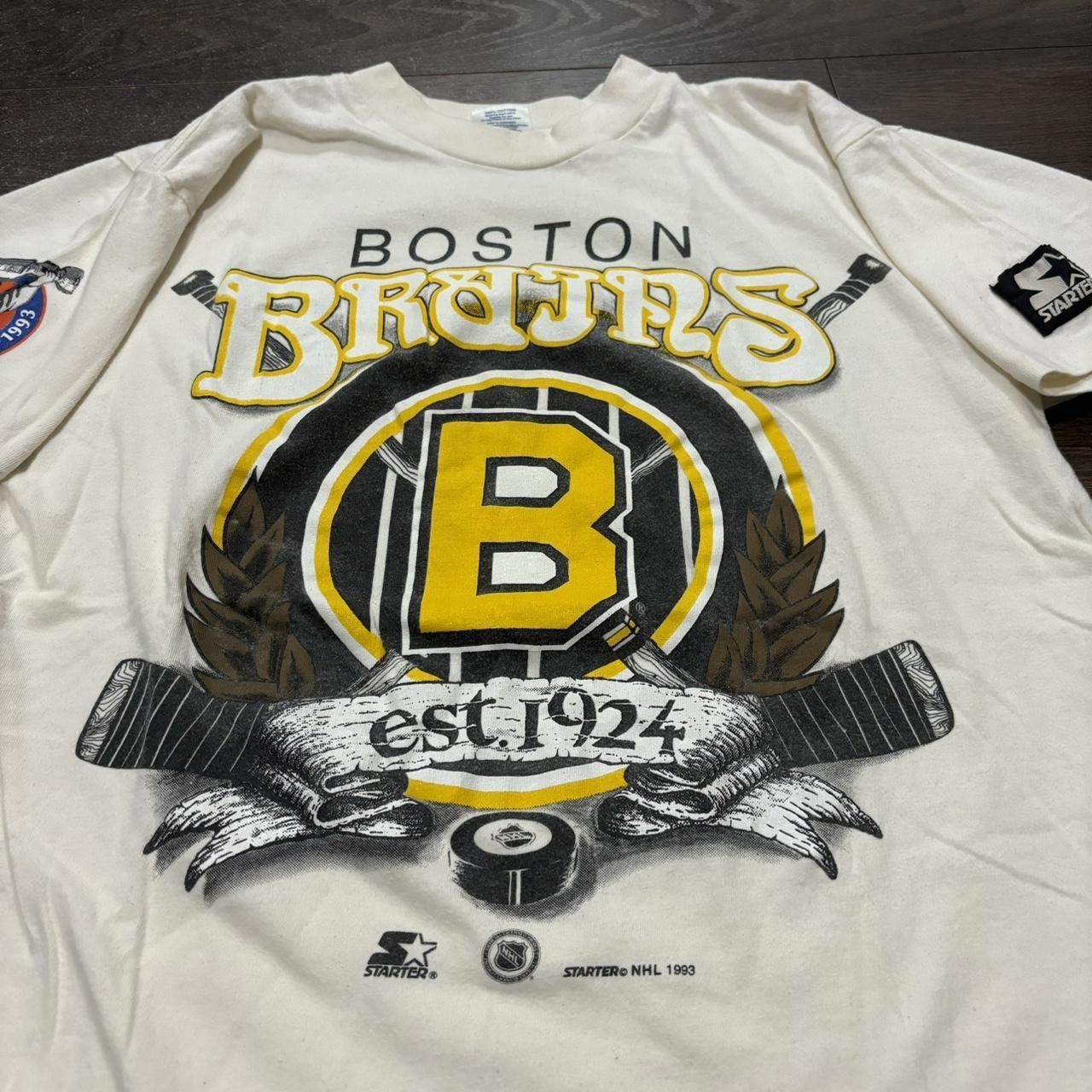 Starter Vintage Boston bruins starter t shirt 93 S Size US S / EU 44-46 / 1 - 2 Thumbnail