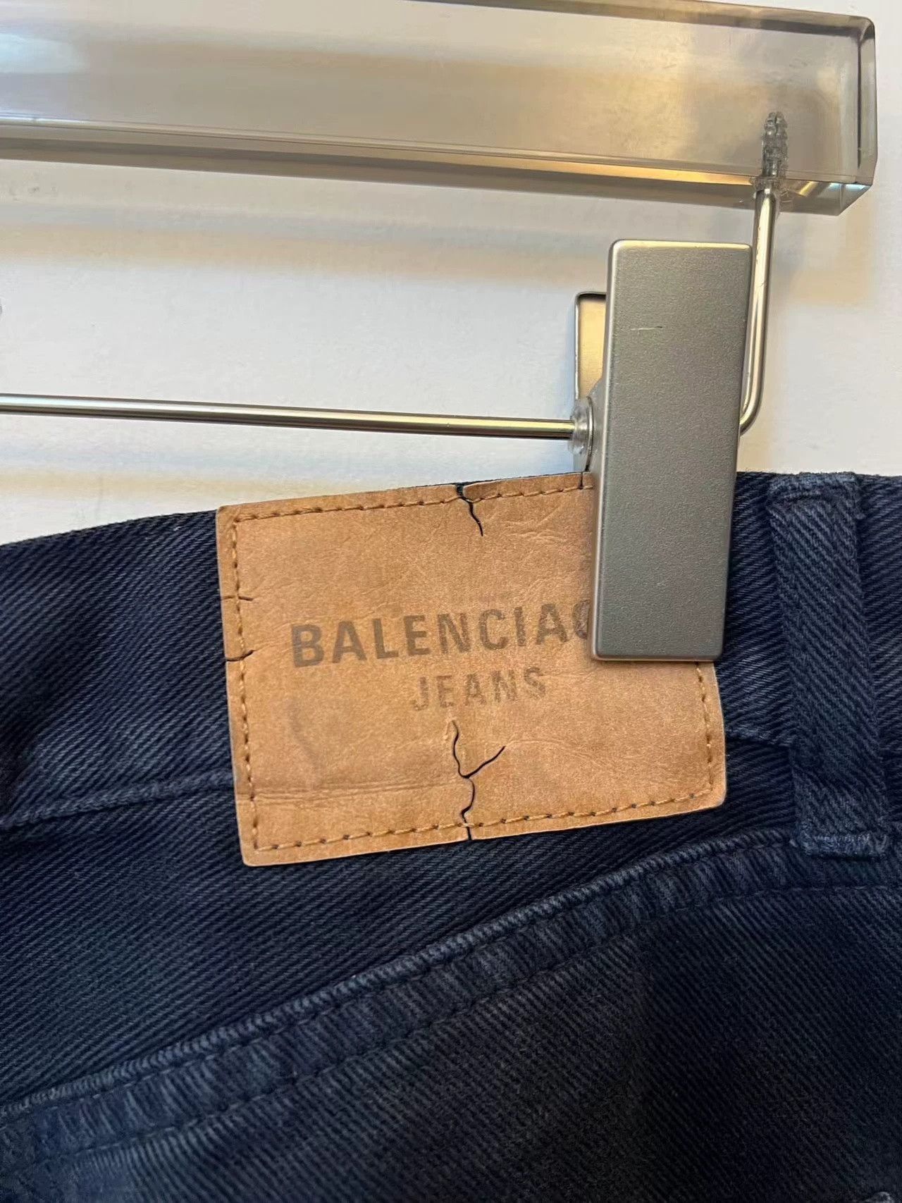 Balenciaga Balenciaga Loose Navy Jeans Size US 32 / EU 48 - 4 Thumbnail
