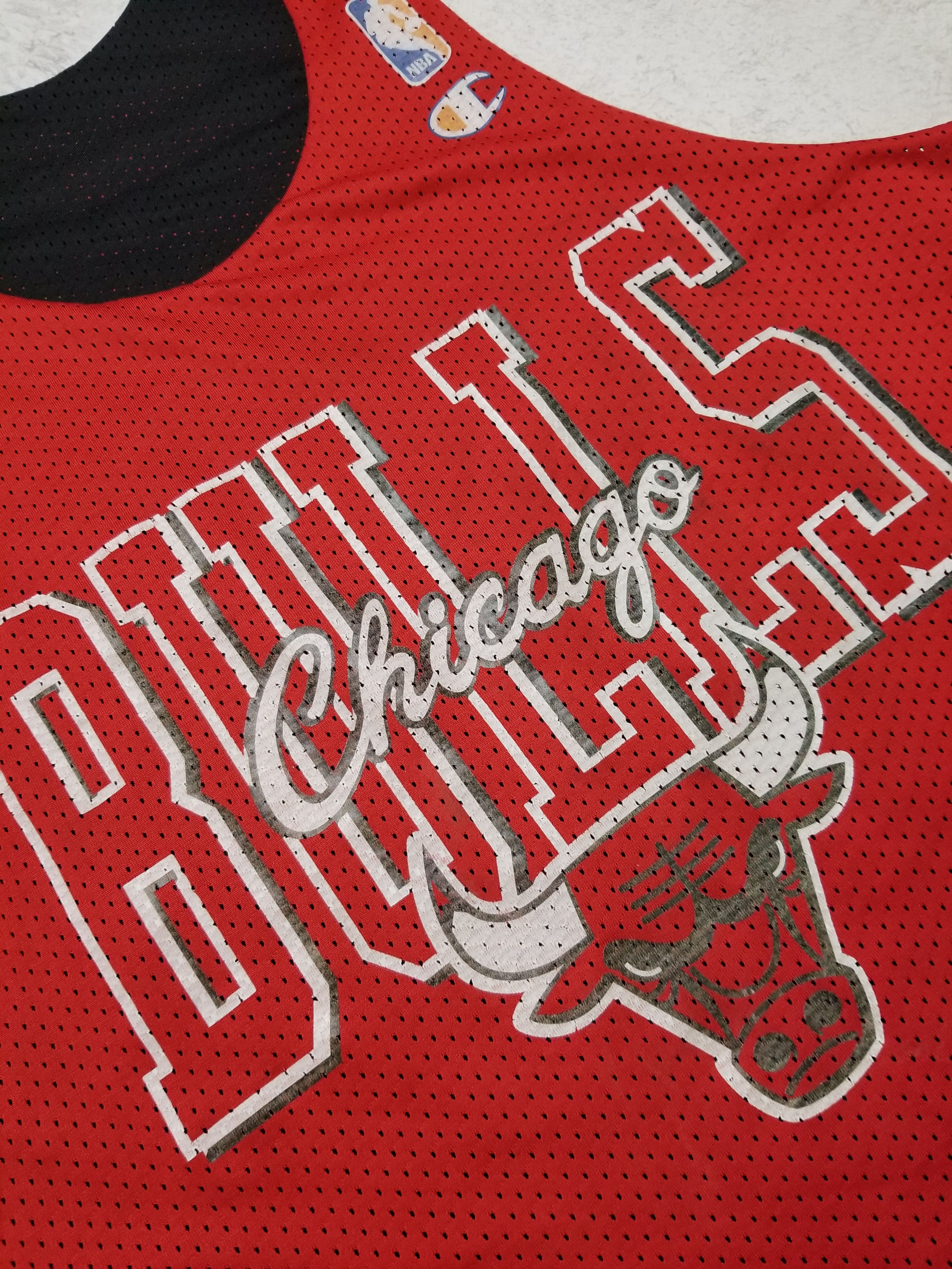 Champion VTG Reversible Chicago Bulls NBA Basketball Jersey Size US XXS / EU 40 - 14 Thumbnail