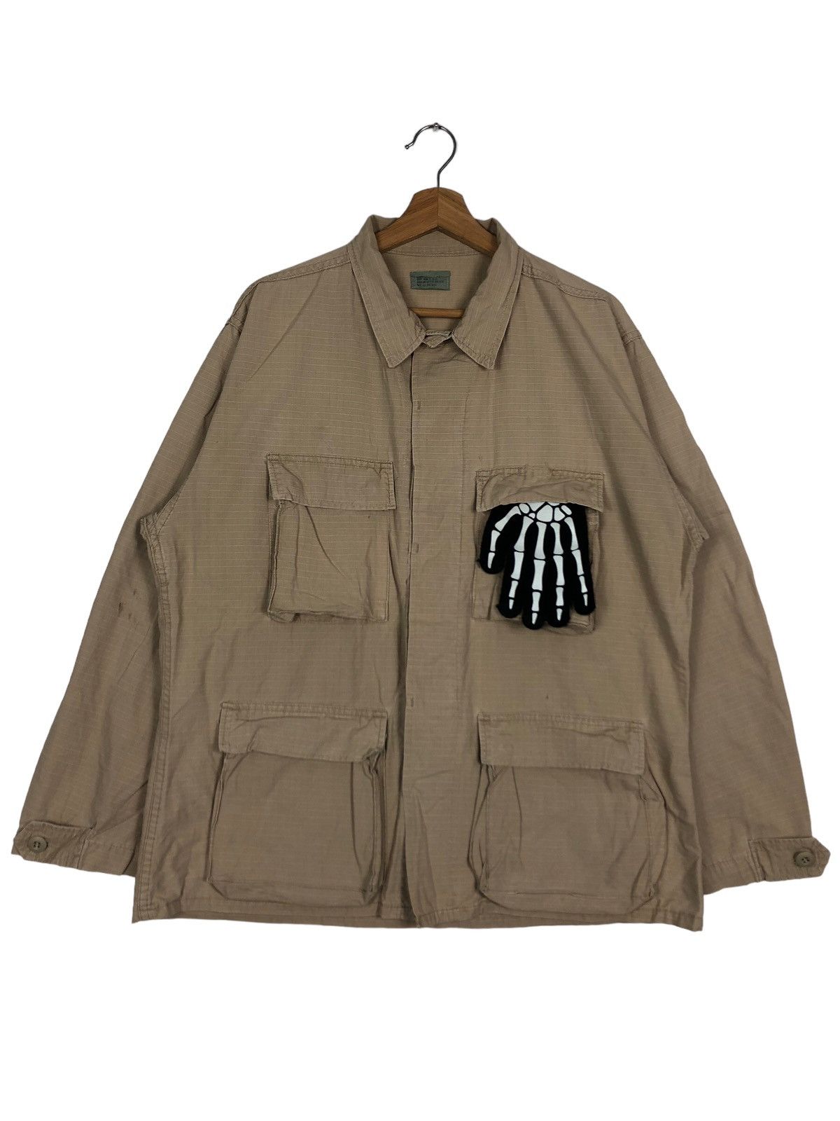 Vintage 🔥60’s True Vintage Cargo Multi Pocket Jacket Size US M / EU 48-50 / 2 - 1 Thumbnail