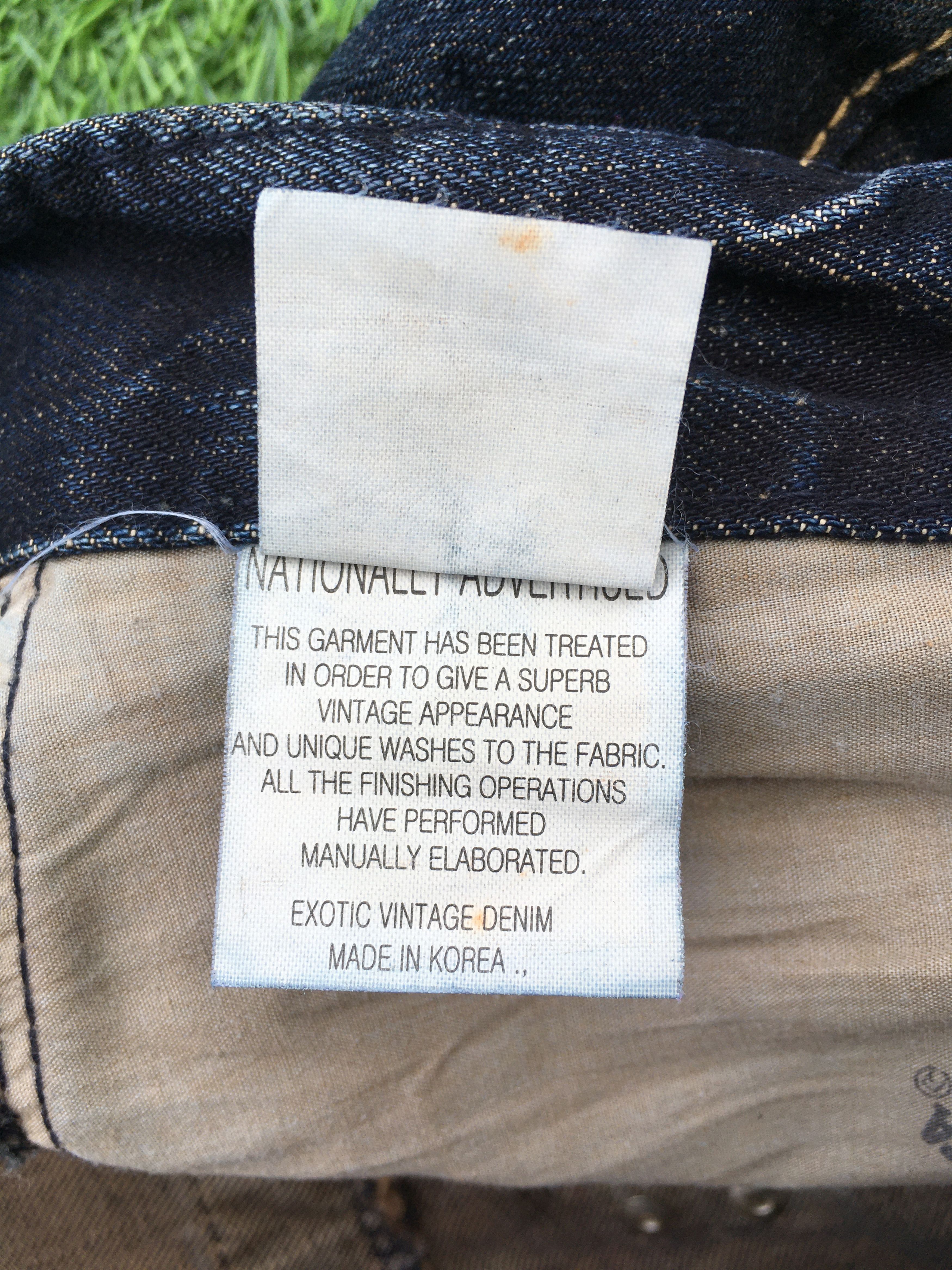 Japanese Brand × Jean Japanese embellished slim straight jeans D-1104 Size US 29 - 10 Thumbnail