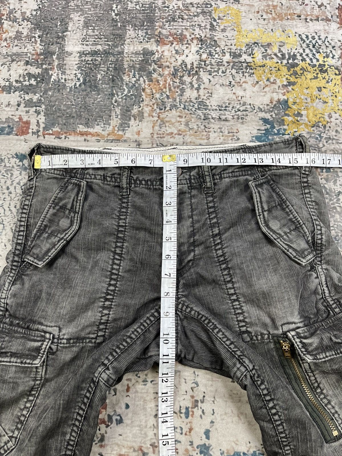 Japanese Brand Back Number Military Corduroy Cargo Tactical Bush Pants Size US 30 / EU 46 - 12 Thumbnail