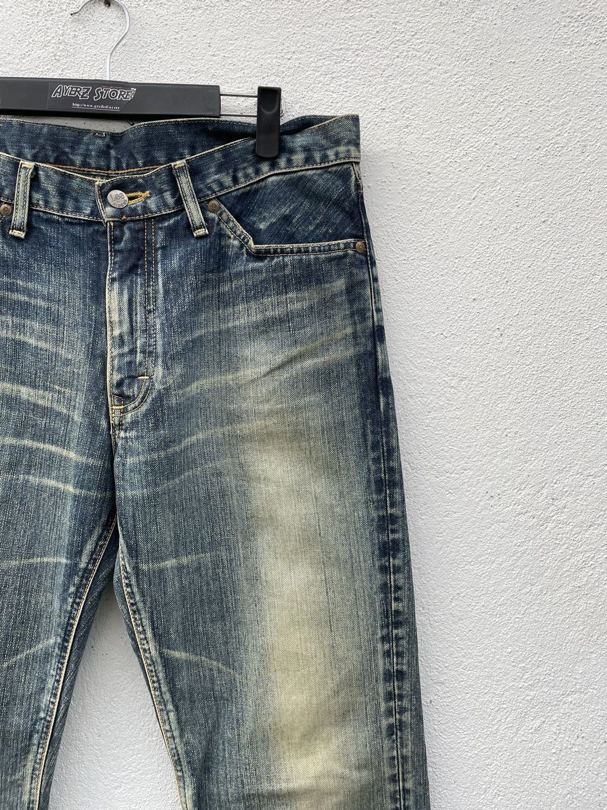 Lee Vintage Y2K Lee Rider Flare Denim Jeans Size US 35 - 4 Thumbnail
