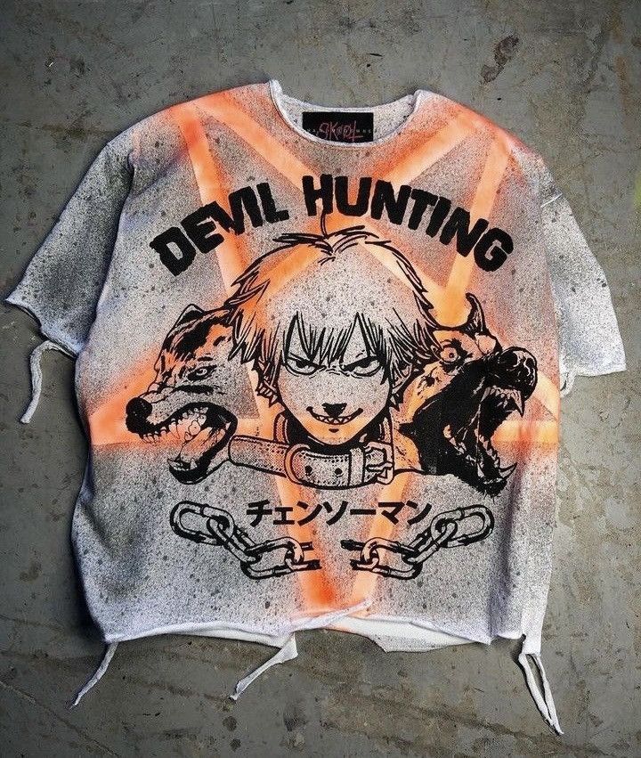 Problem6oy / Skoot Custom Devil Hunting Denji Tee
