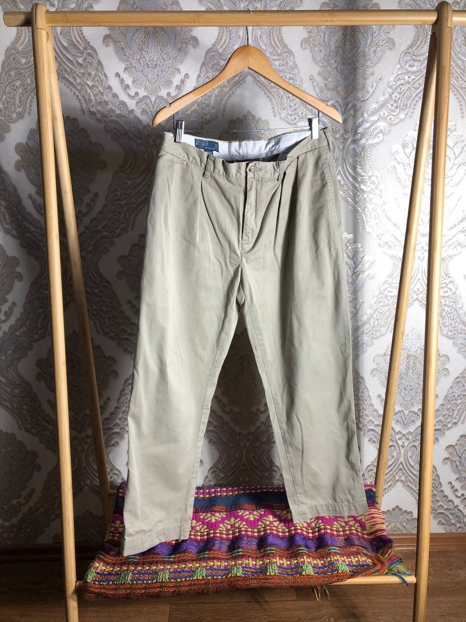 Polo Ralph Lauren × Vintage VERY RARE POLO RALPH LAUREN CHINO CASUAL PANTS DESIGNER 90s Size US 34 / EU 50 - 2 Thumbnail