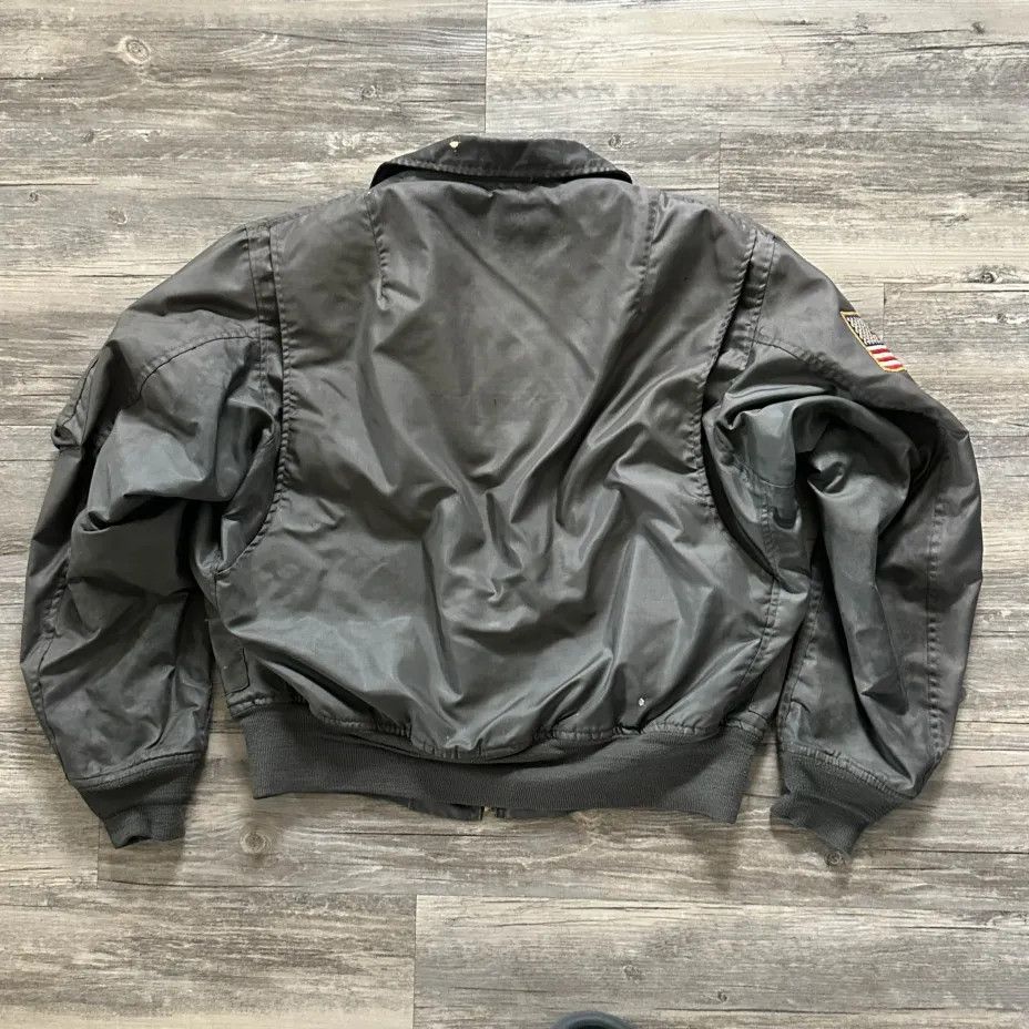 Other Vintage USAF Flight Bomber Aviator Military Jacket Size US XL / EU 56 / 4 - 7 Thumbnail